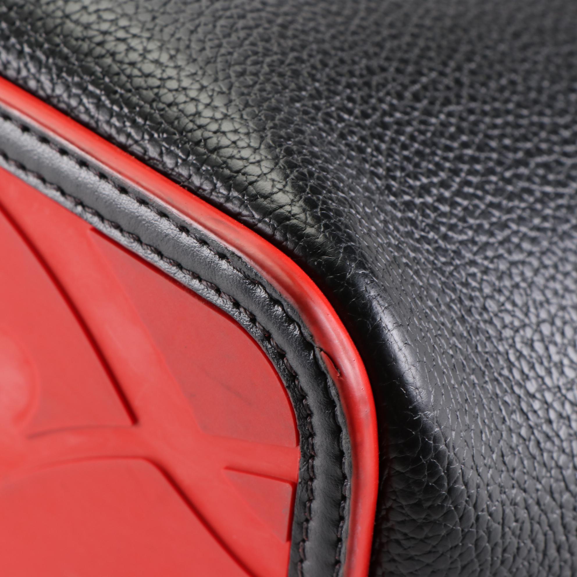 Christian Louboutin Large Cabata Love Tote in Grained Leather/Patent Leather