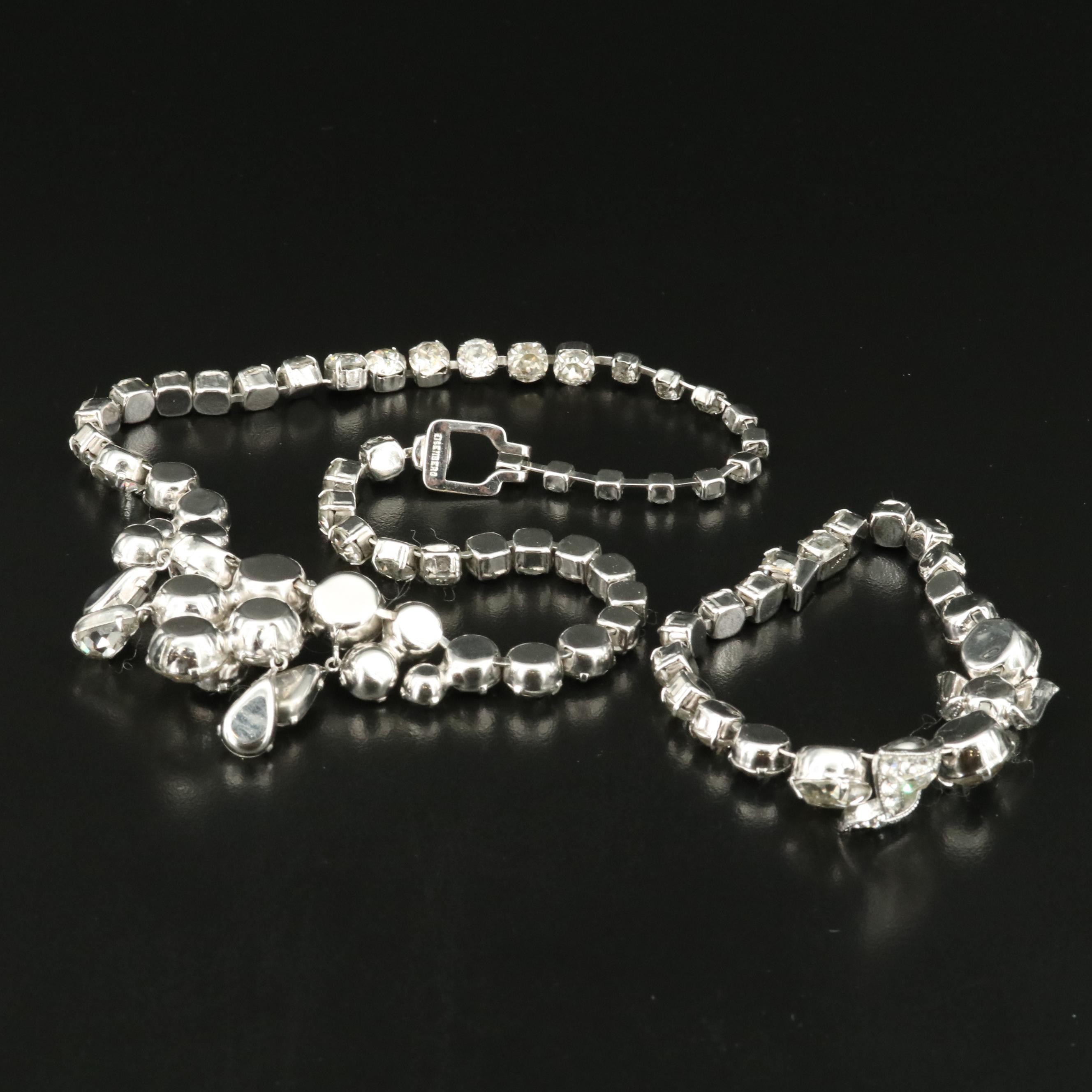 Eisenberg Rhinestone Jewelry Set