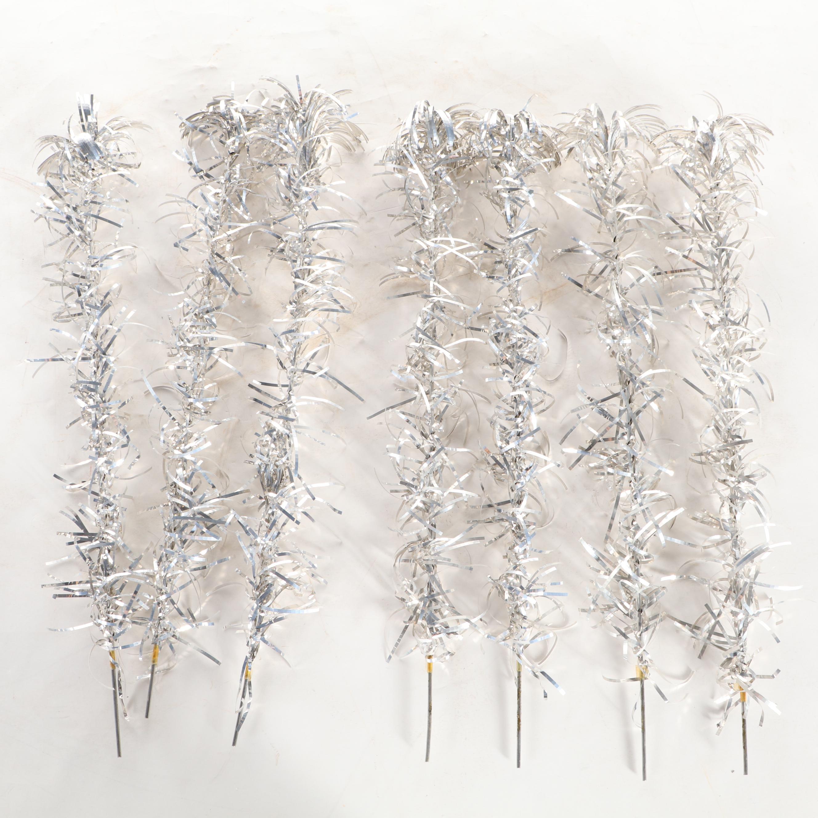 Aluminum Christmas Tree with Revolving Stand, Mid-20th Century