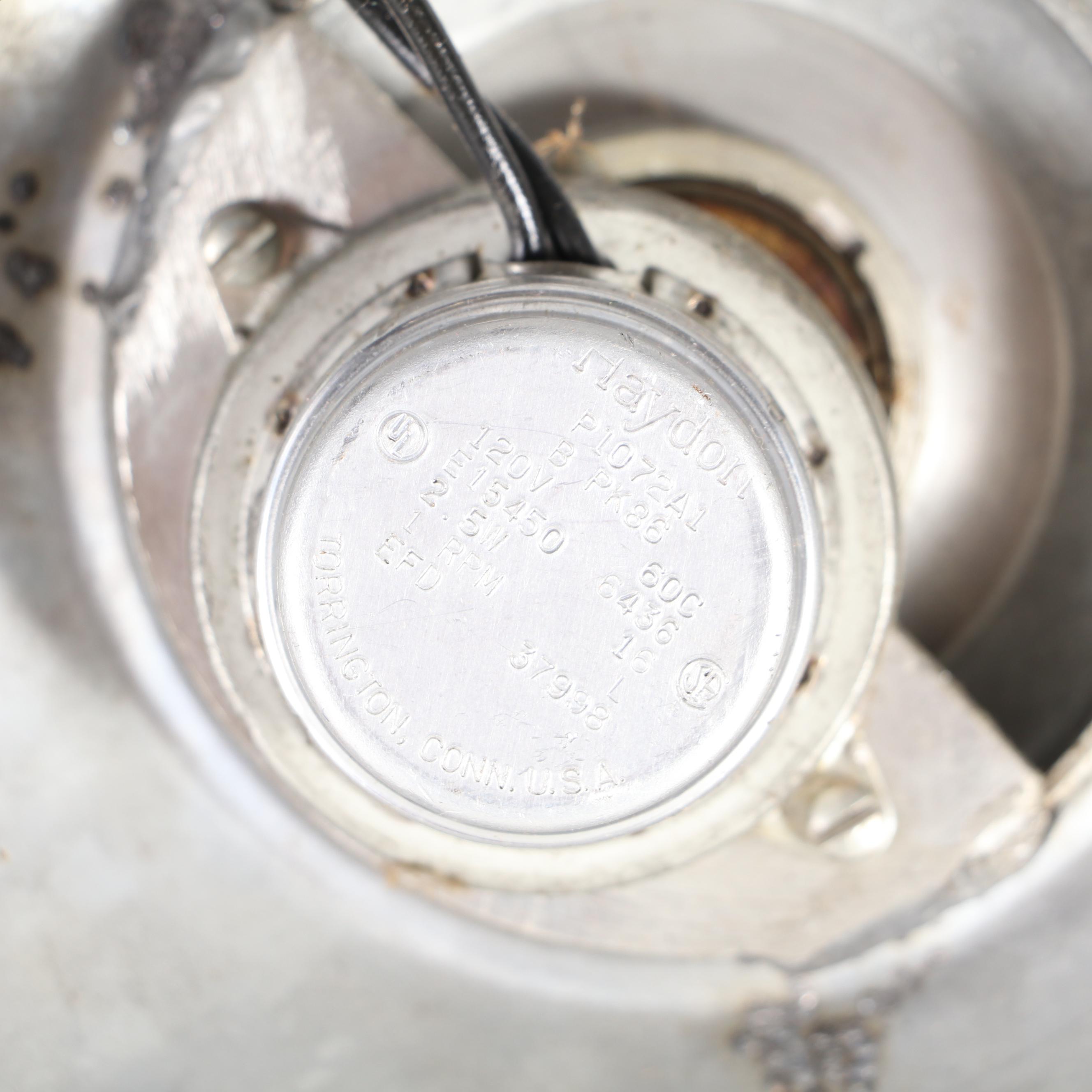 Aluminum Christmas Tree with Revolving Stand, Mid-20th Century