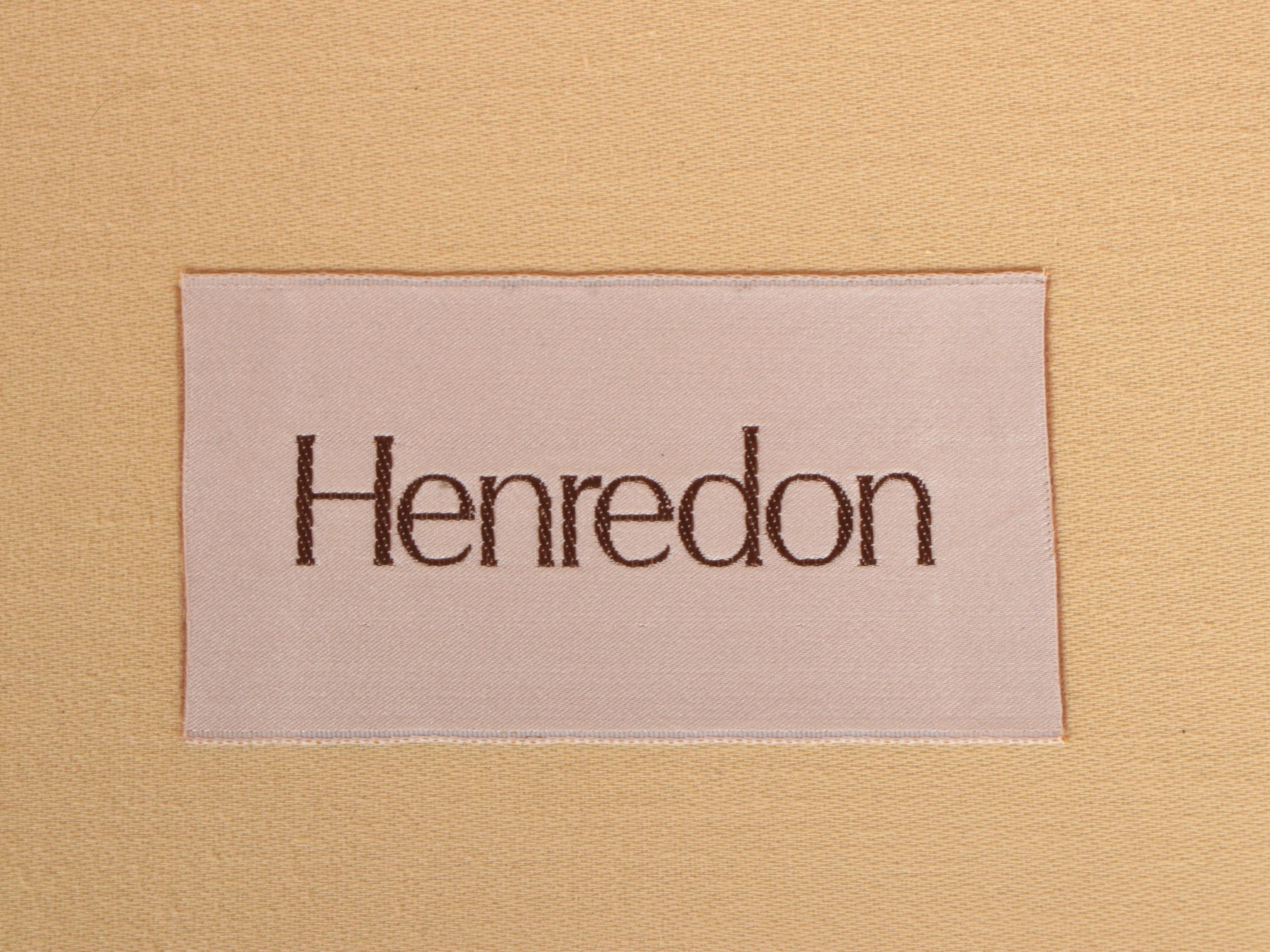 N.C. Schoonbeck division of Henredon Buttoned-Down Swivel-Rocker