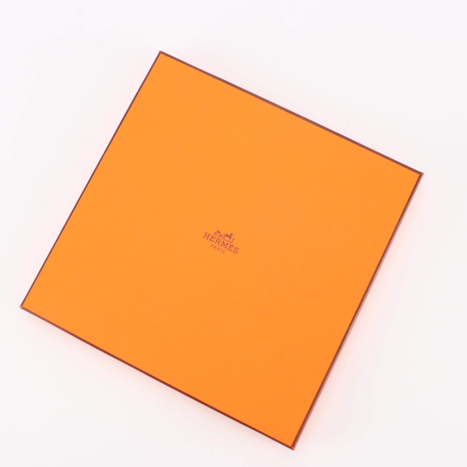 Hermès "Voitures Exquises" Scarf 90 in Silk Twill with Box