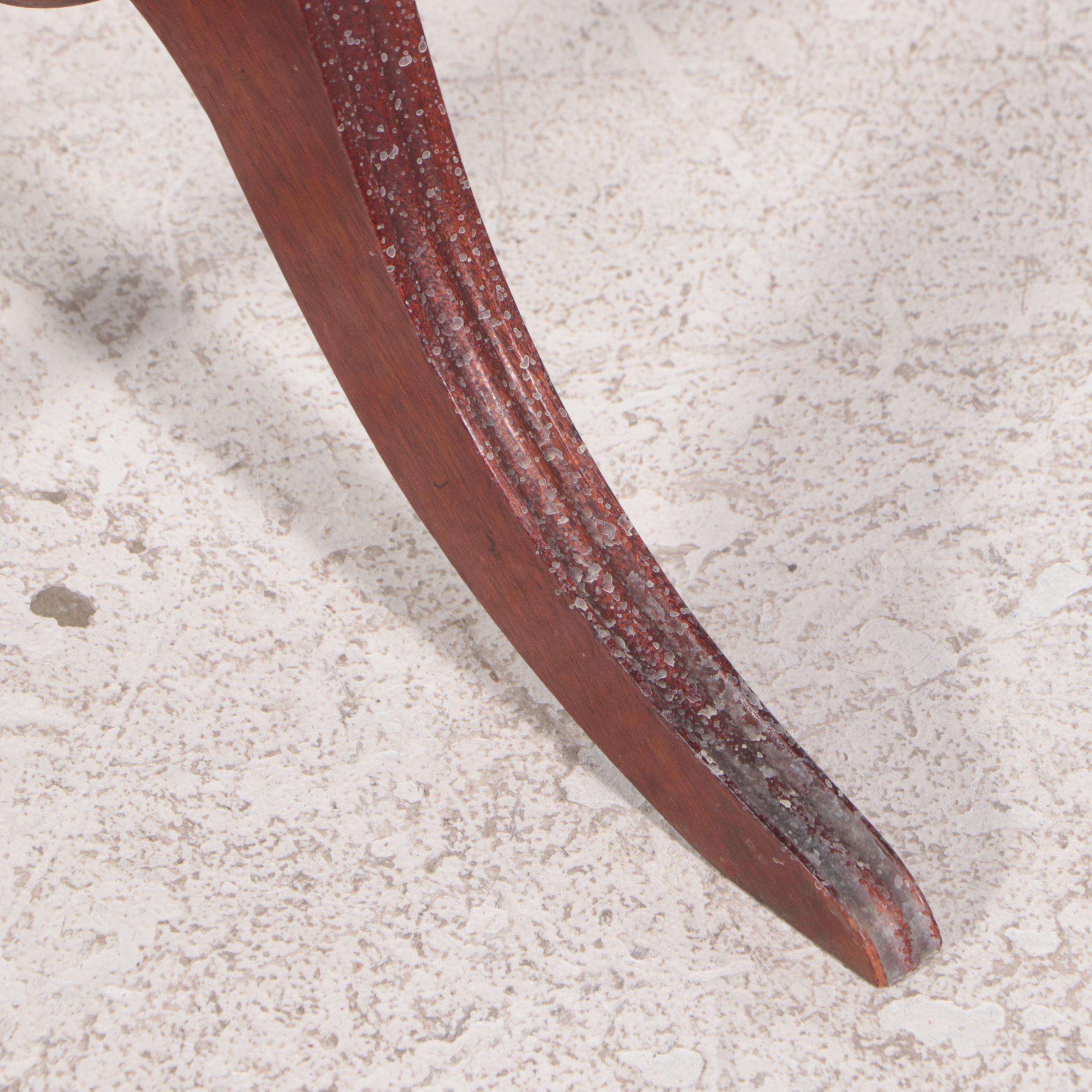 American Classical Style Mahogany Coffee Table and Side Table, 20th Century