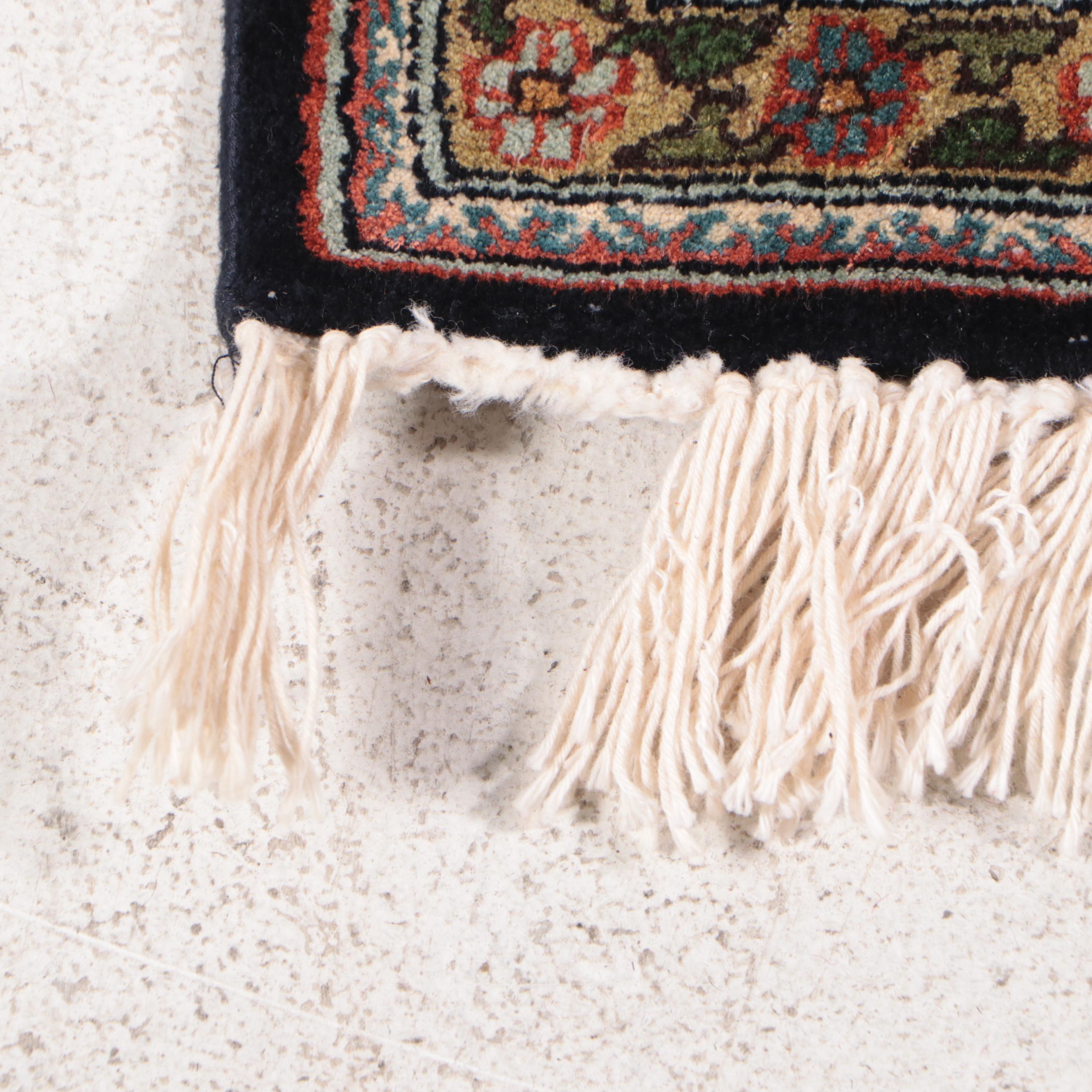 4'1 x 6'5 Hand-Knotted Turkish Hereke Area Rug