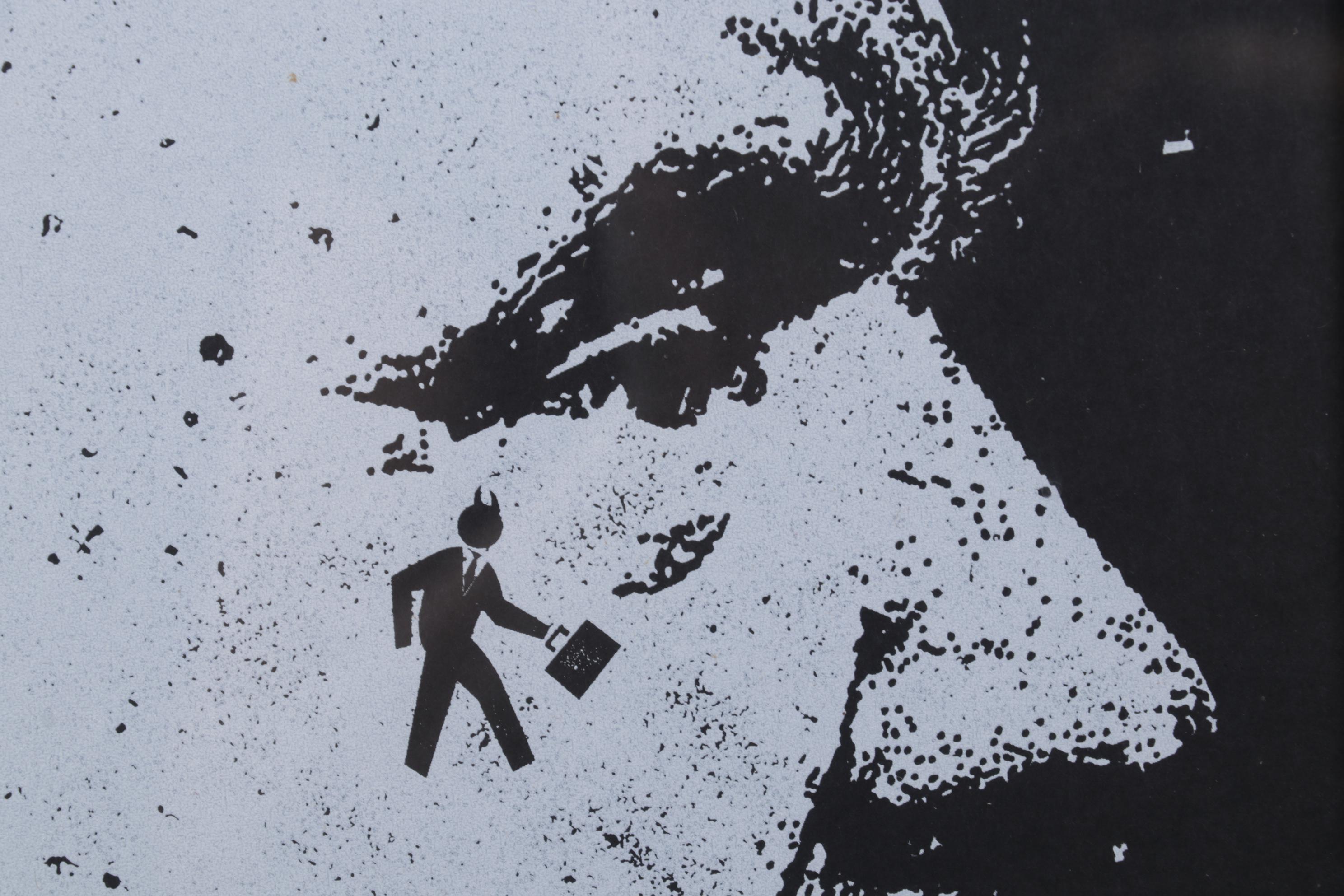 INDECLINE Street Art Serigraph, 21st Century