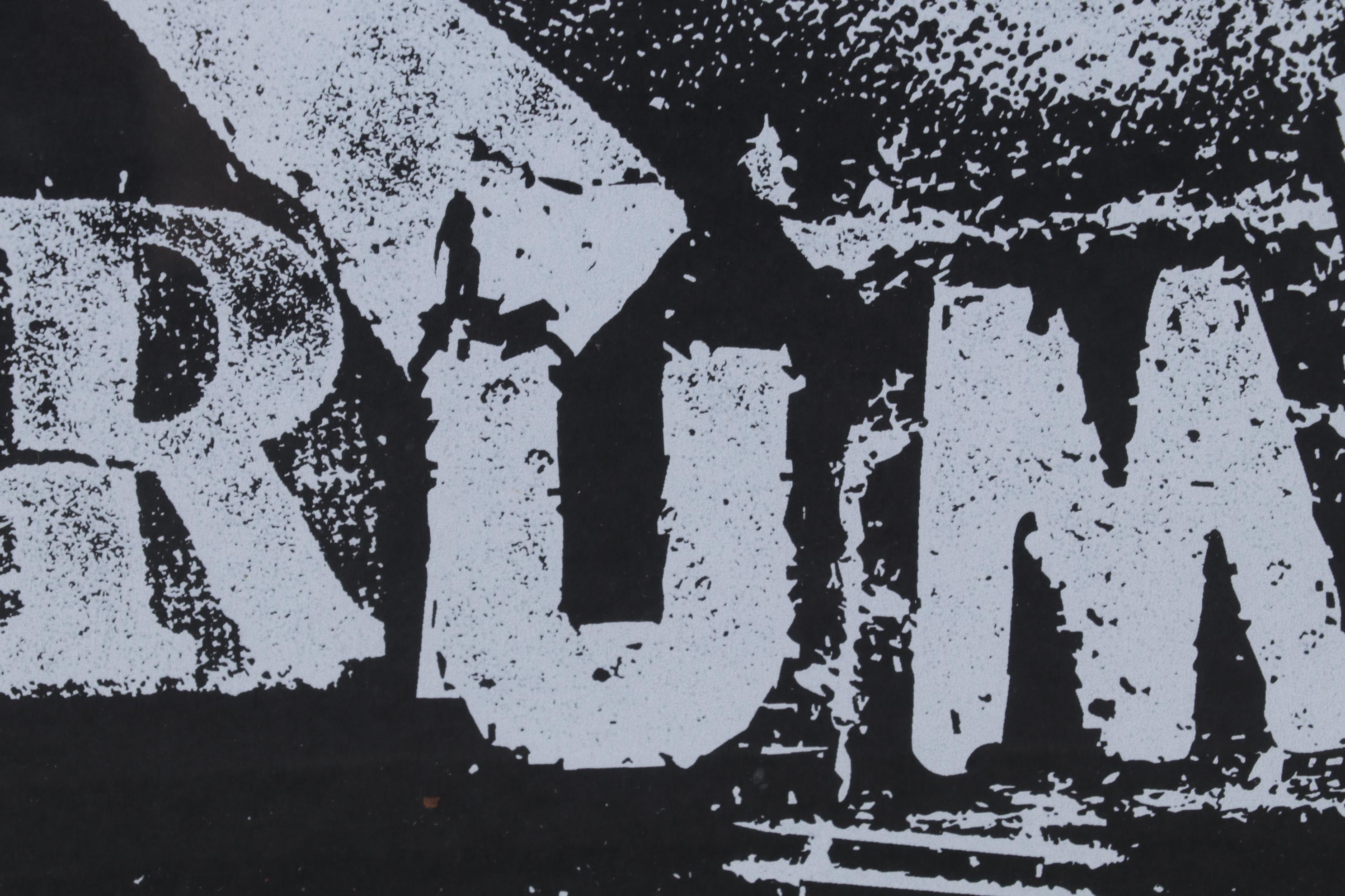 INDECLINE Street Art Serigraph, 21st Century