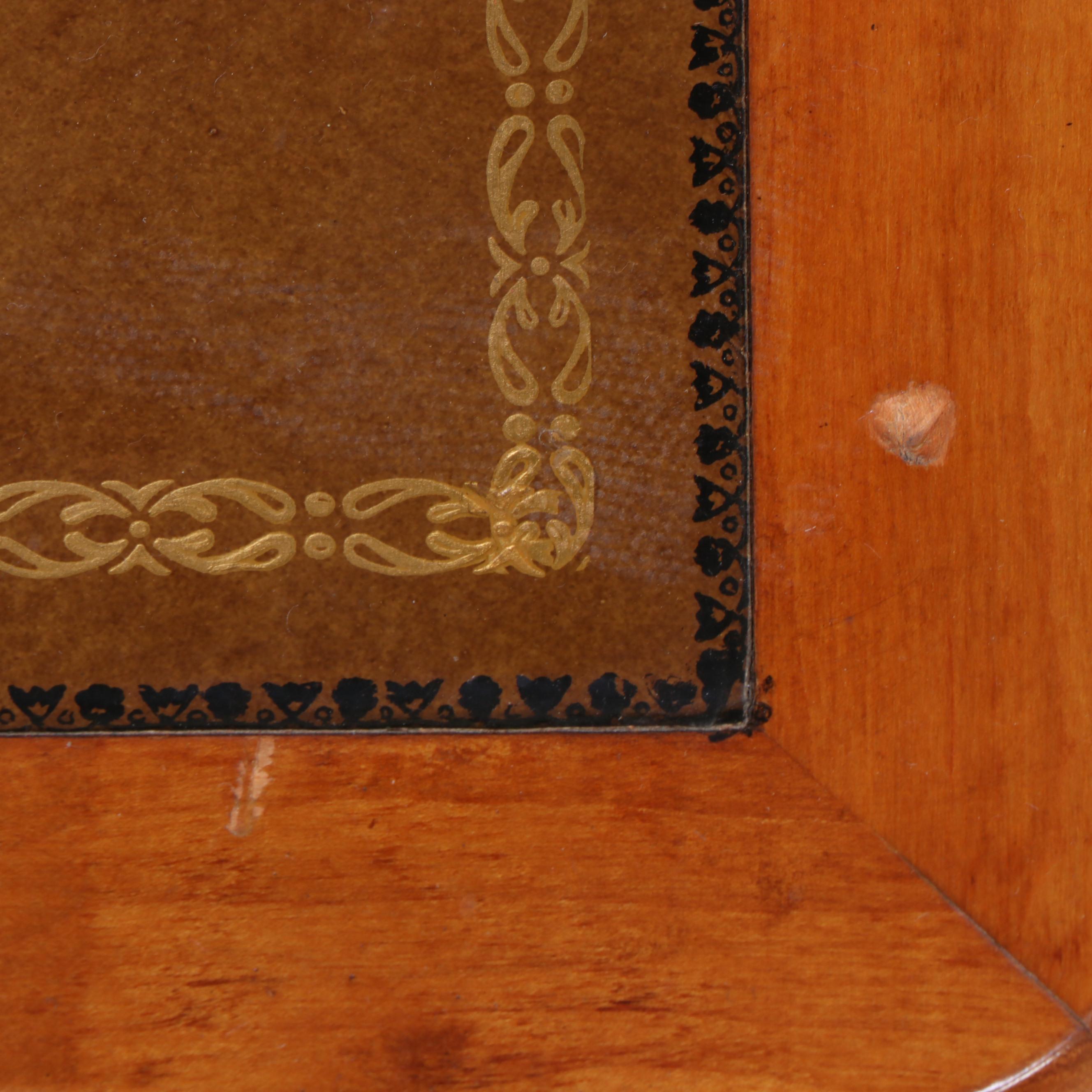 Pair of French Provinical Style Maple and Cherrywood Stepback Side Tables