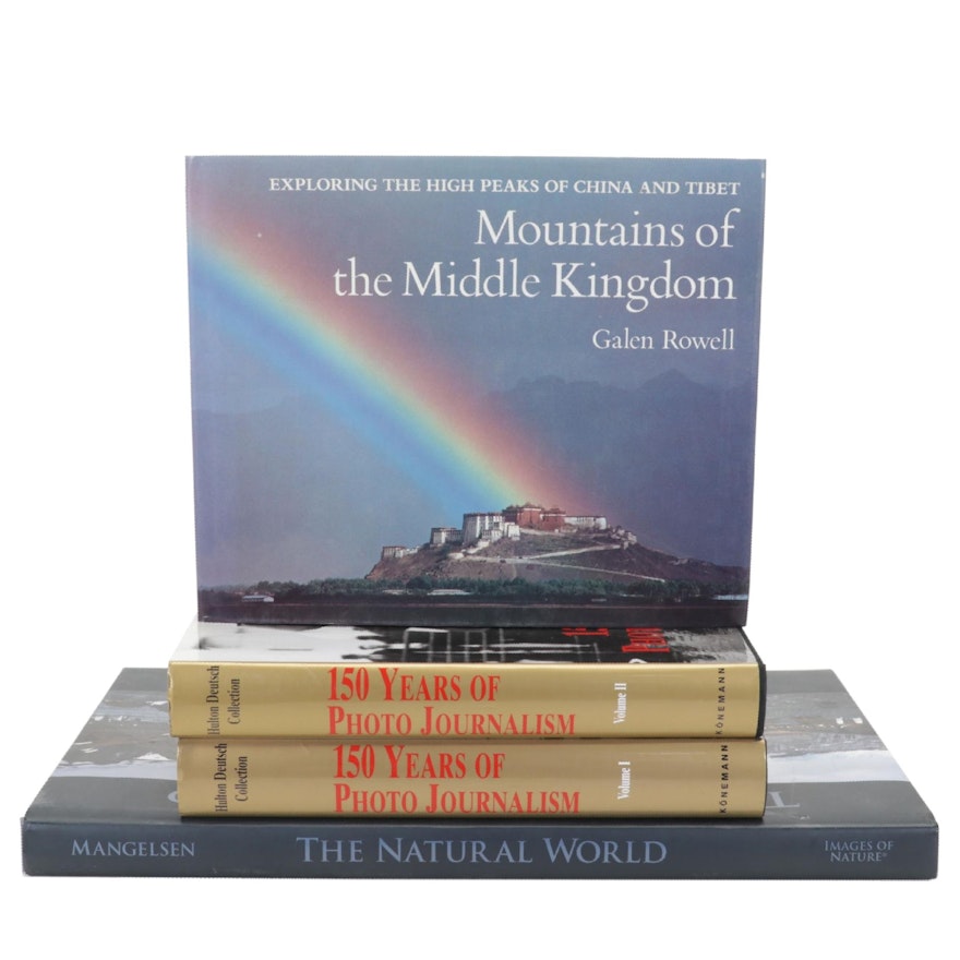 Signed First Edition "Mountains of the Middle Kingdom" by Galen Rowell and More