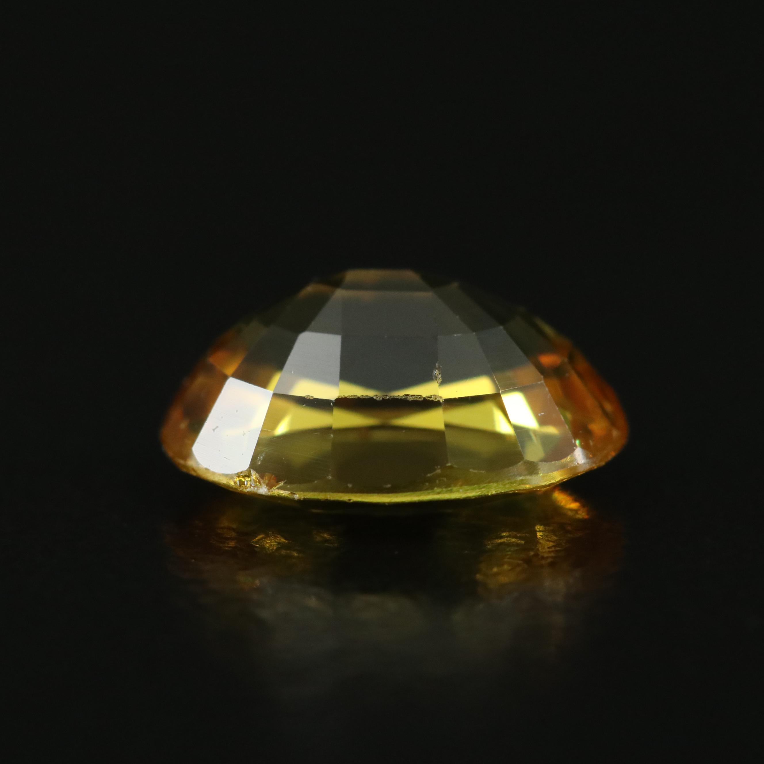 Loose 2.75 CT Lab Grown Sapphire