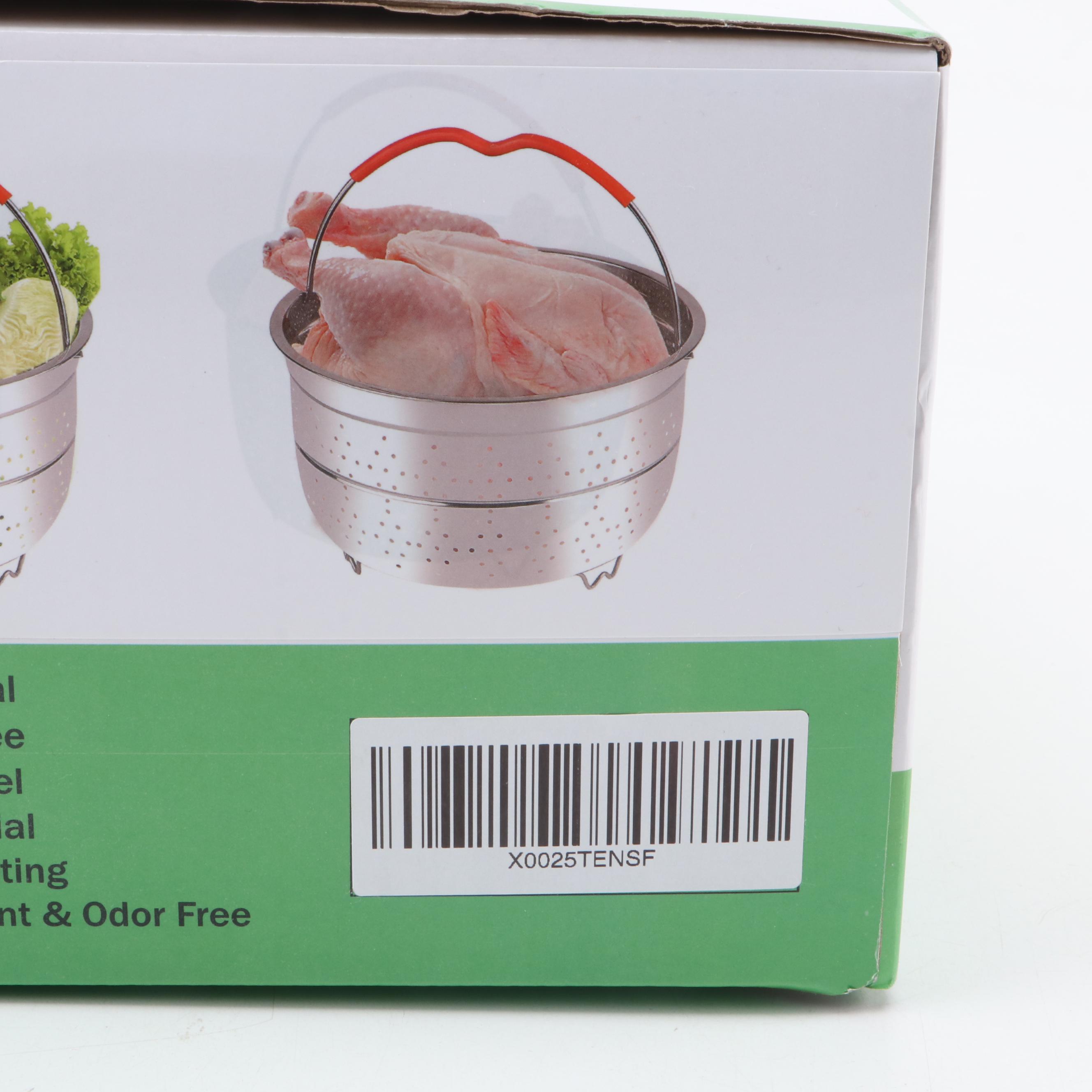 Cook's Essentials Pressure Cooker with Instant Pot Accessories and Cookbooks