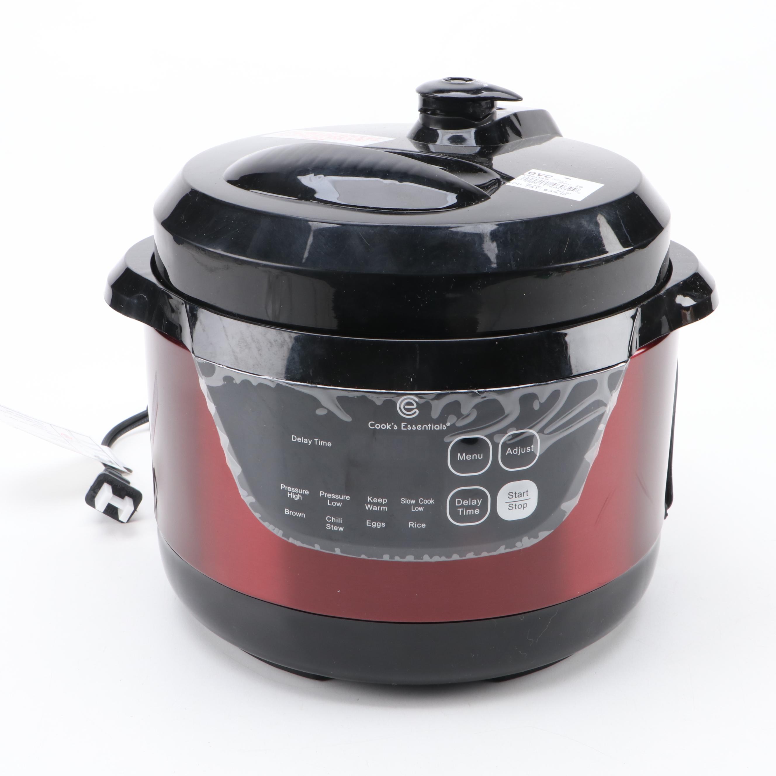 Cook's Essentials Pressure Cooker with Instant Pot Accessories and Cookbooks