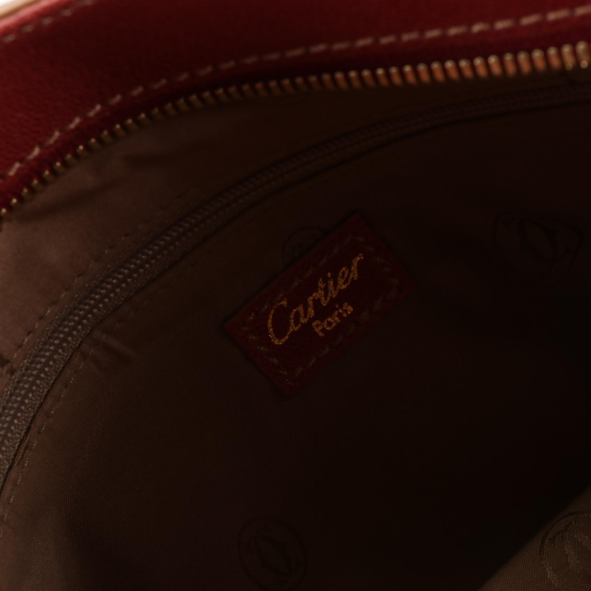 Cartier Marcello Leather Handbag