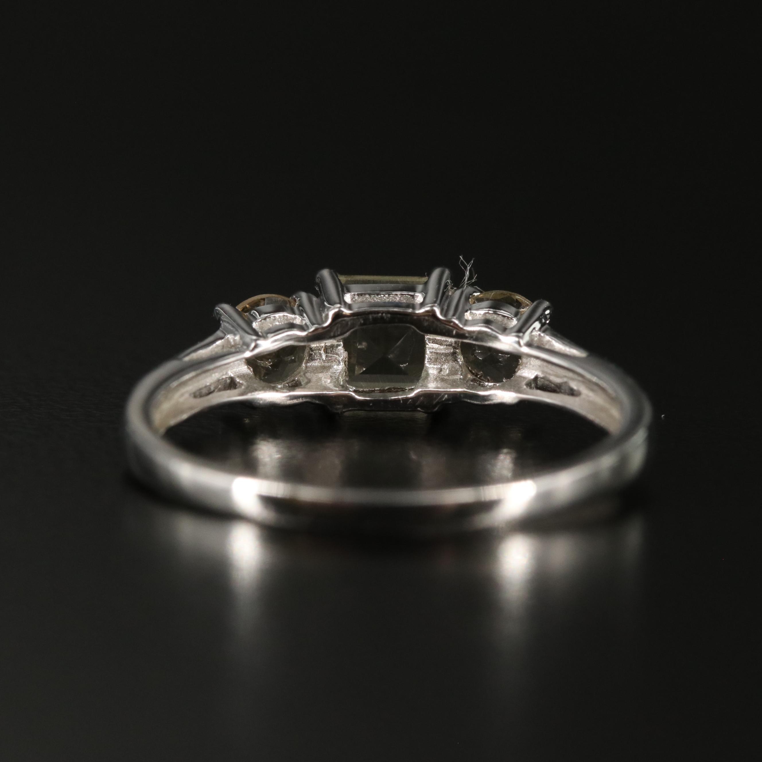 Sterling Citrine Ring