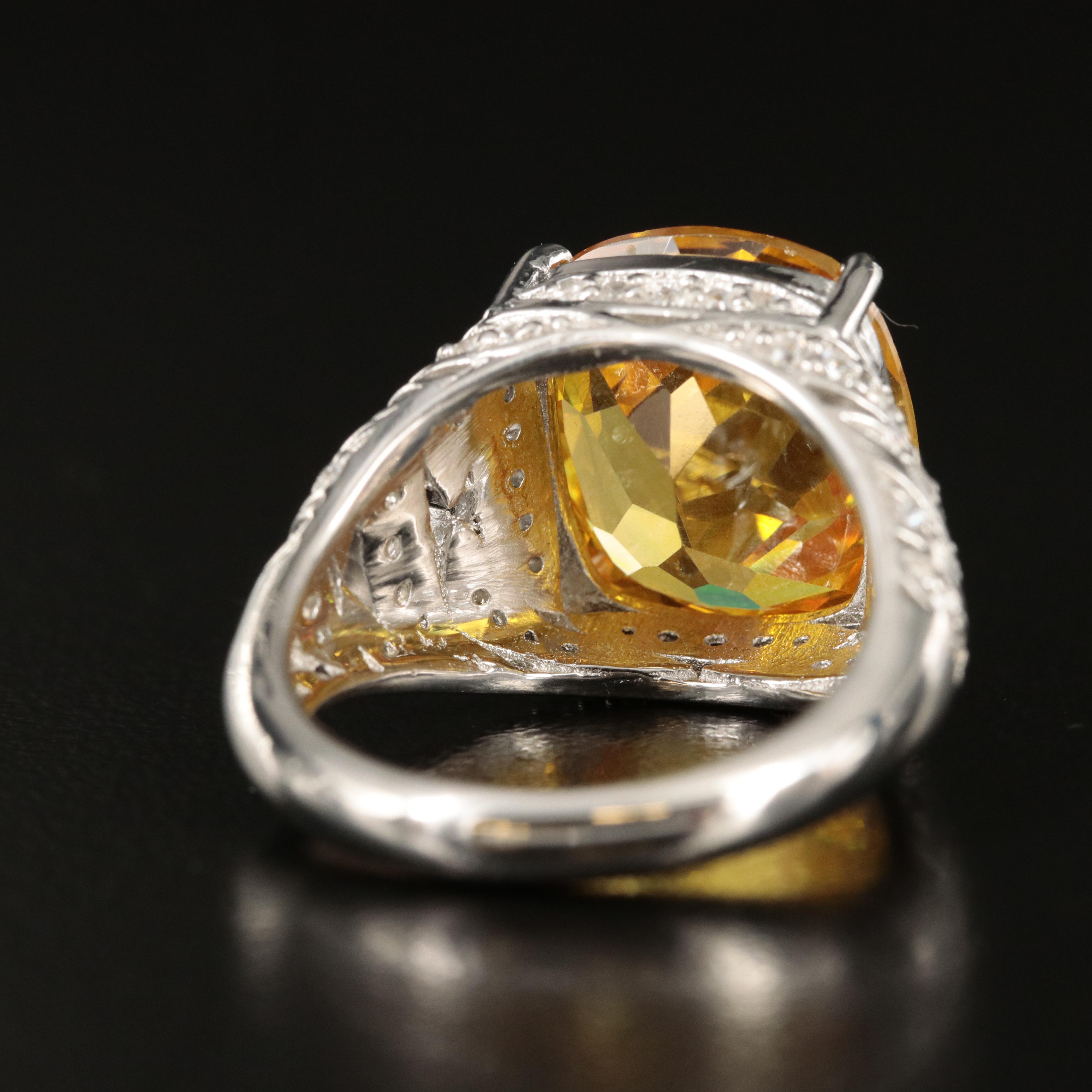 Sterling Cubic Zirconia Ring