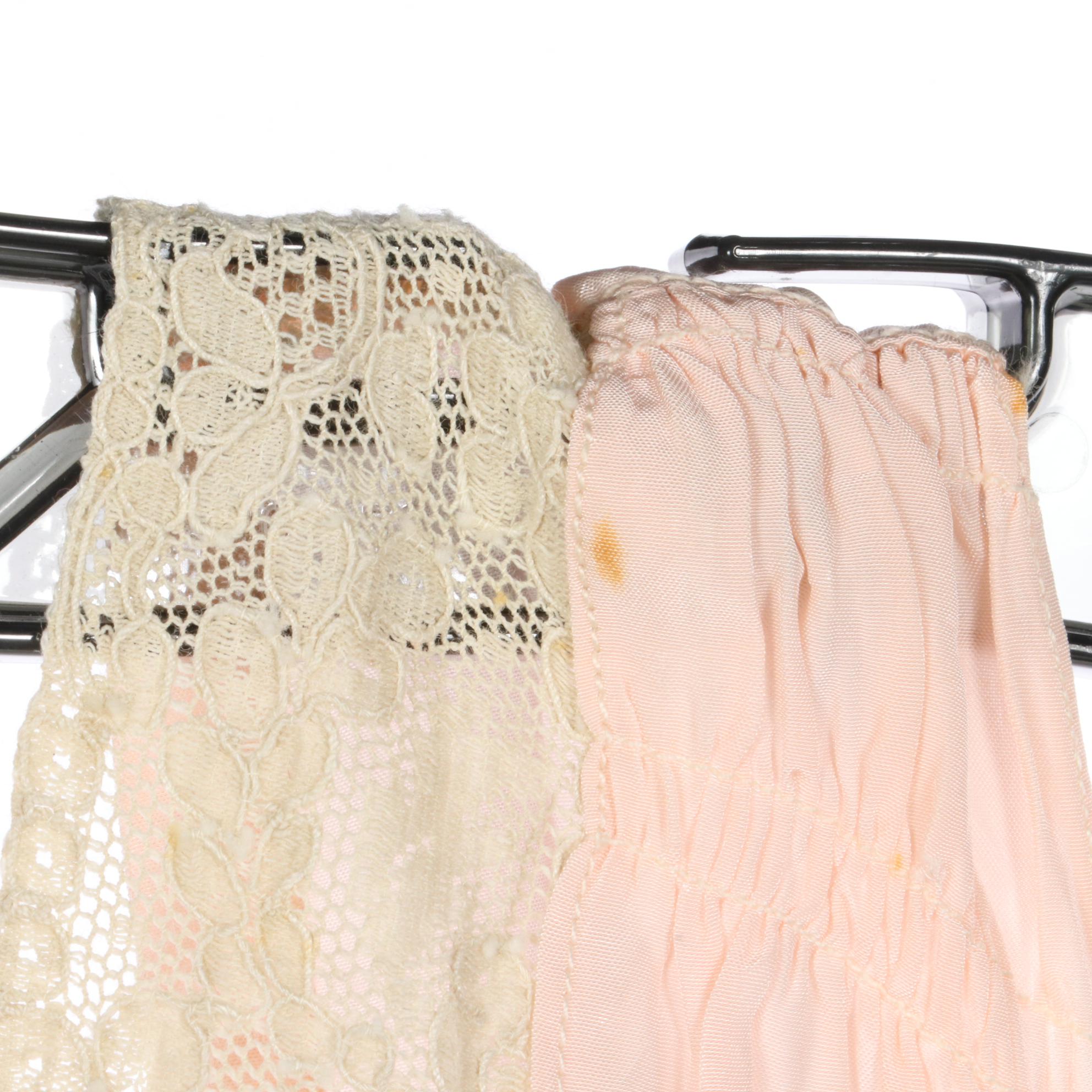 Lady Leonora and Barbizon Satin Rayon Lingerie, Mid-20th Century