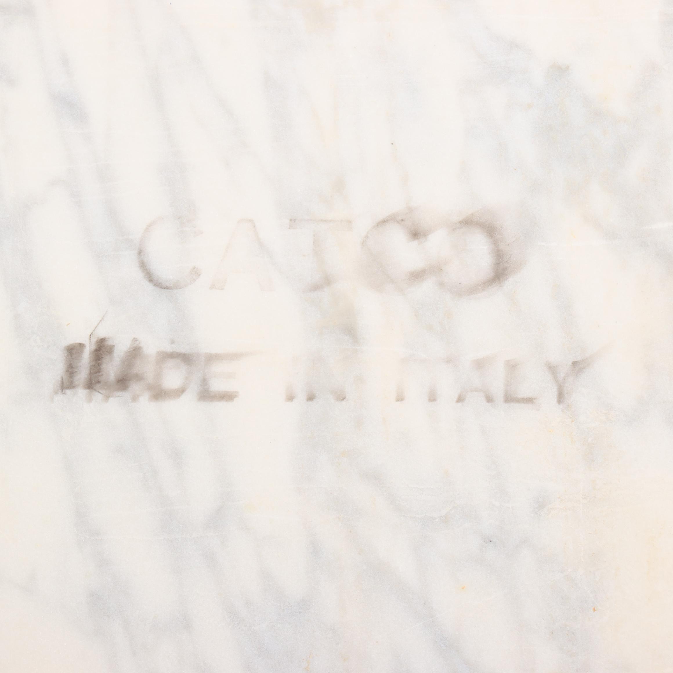 American Classical Style Mahogany, Marble Top, and Lyre-Base Console Table