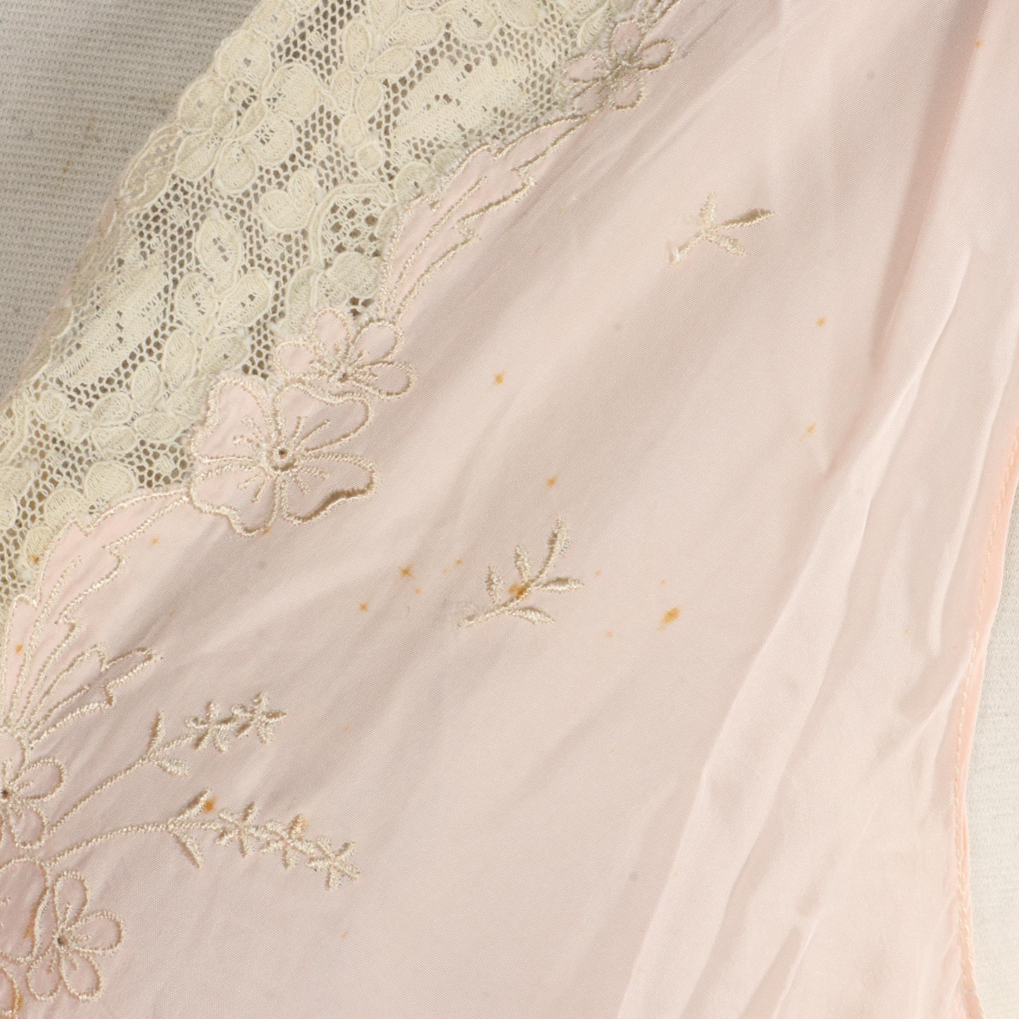 Lady Leonora and Barbizon Satin Rayon Lingerie, Mid-20th Century