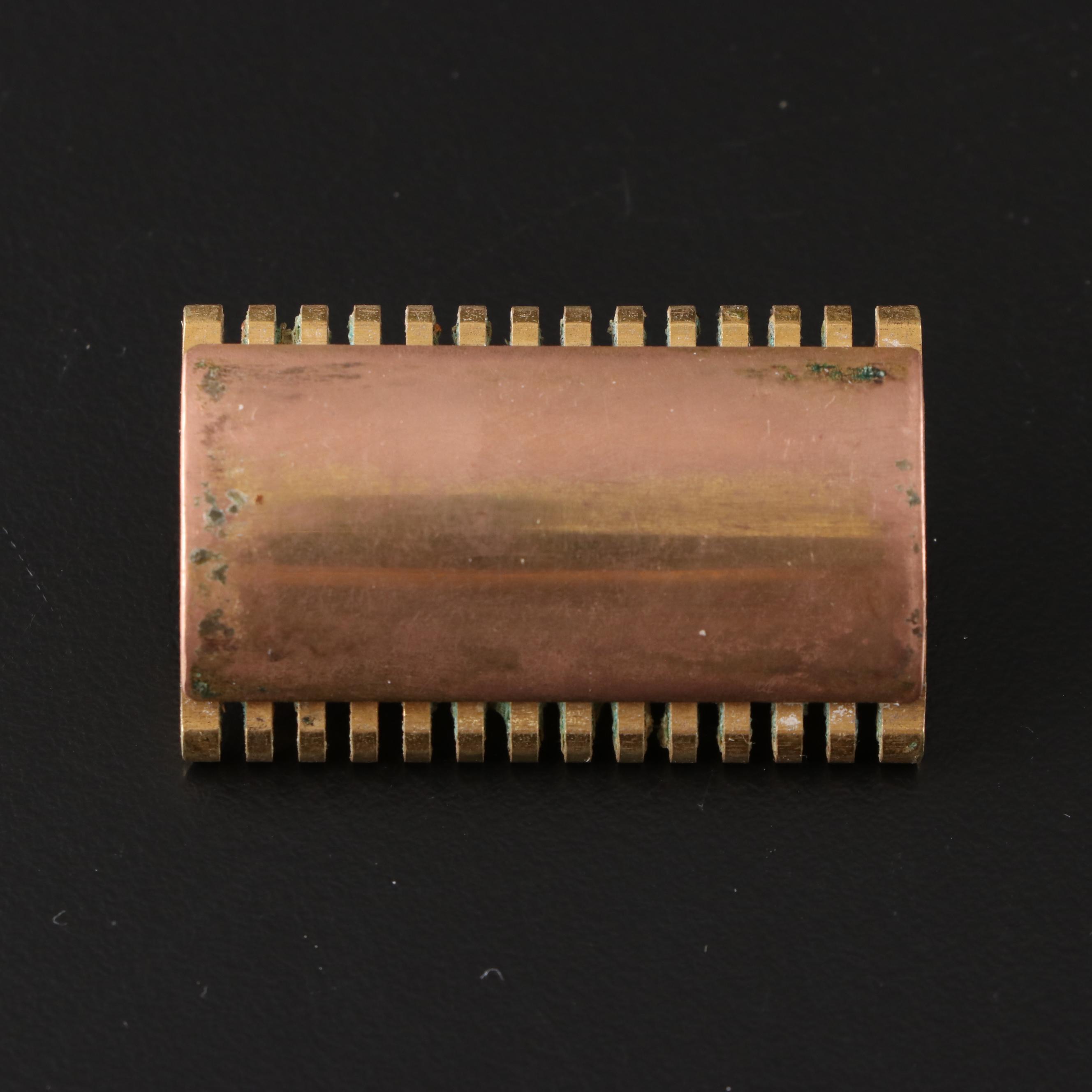 Elgin American Sterling Silver Compact with Gillette Razor and Blades