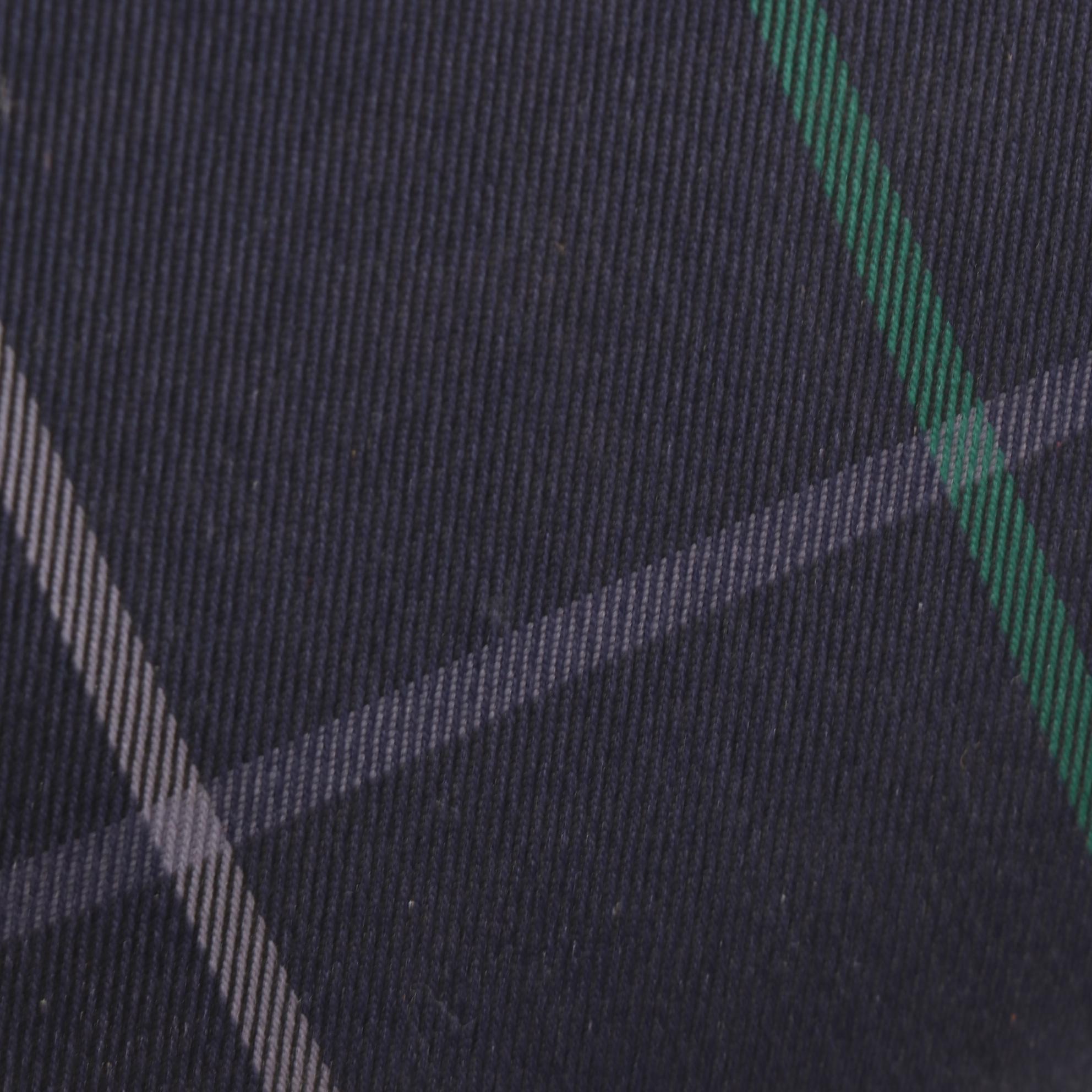 Burberry Shoulder Bag in Plaid Canvas and Leather