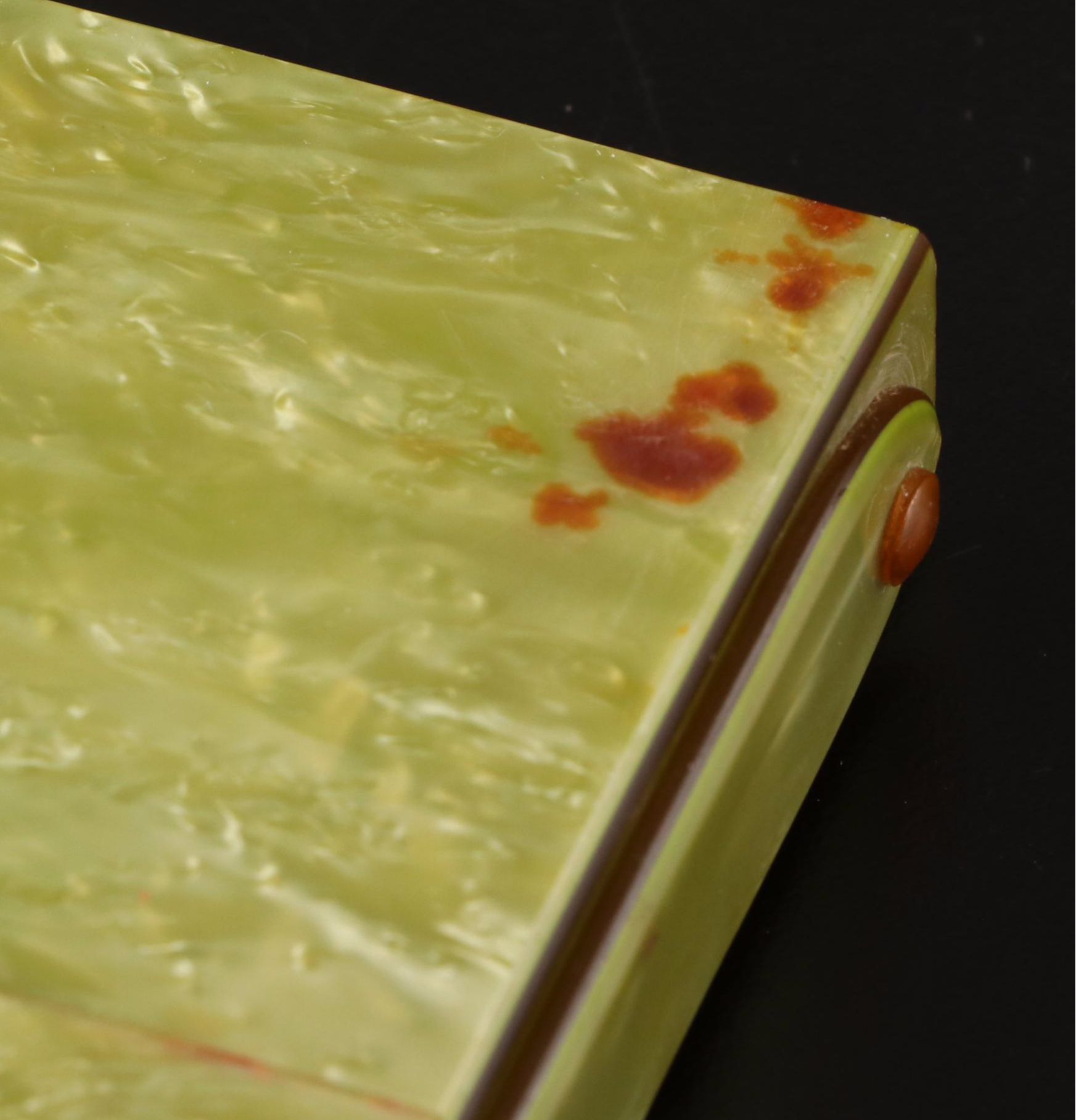 Elgin American Sterling Silver Compact with Gillette Razor and Blades