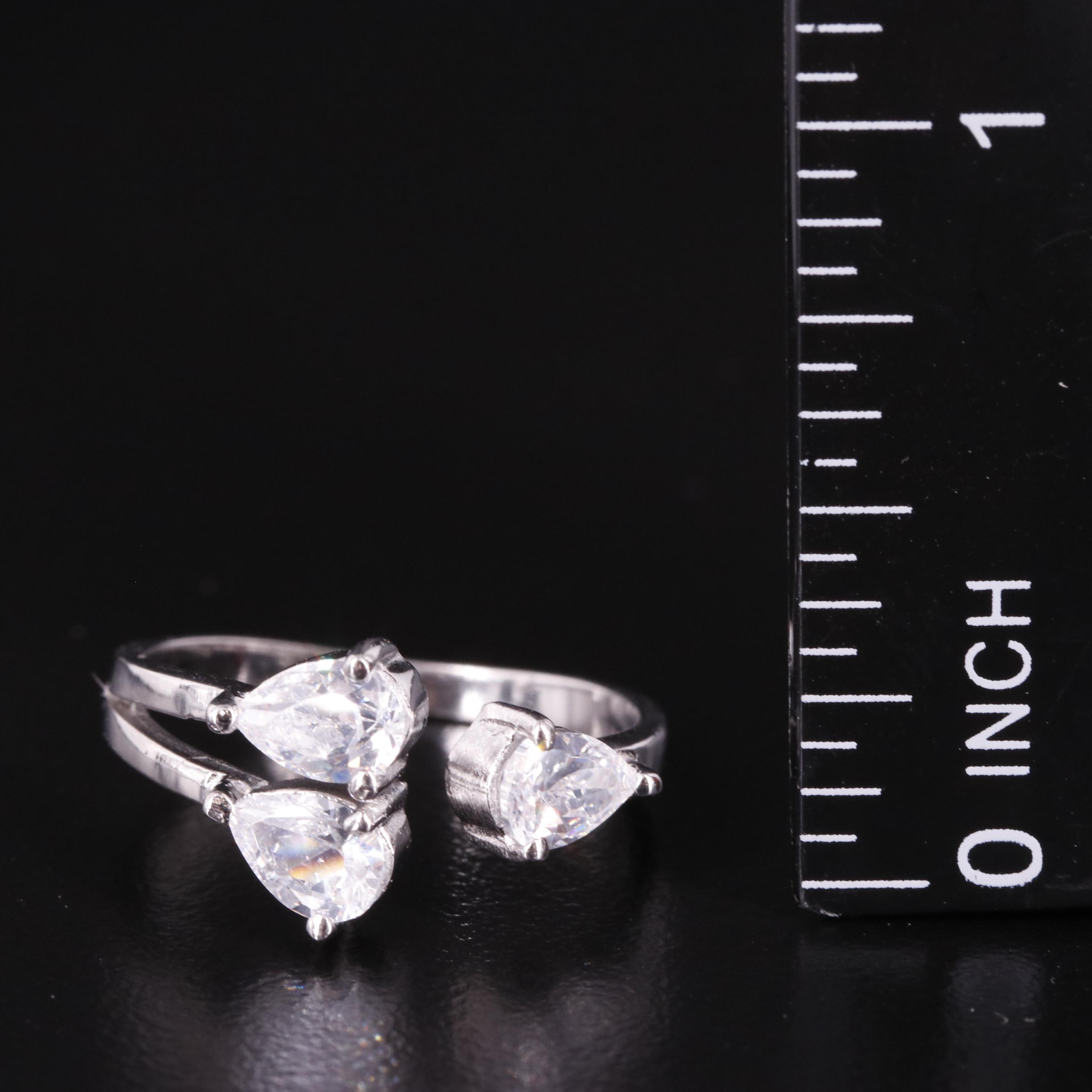 Sterling Cubic Zirconia Ring