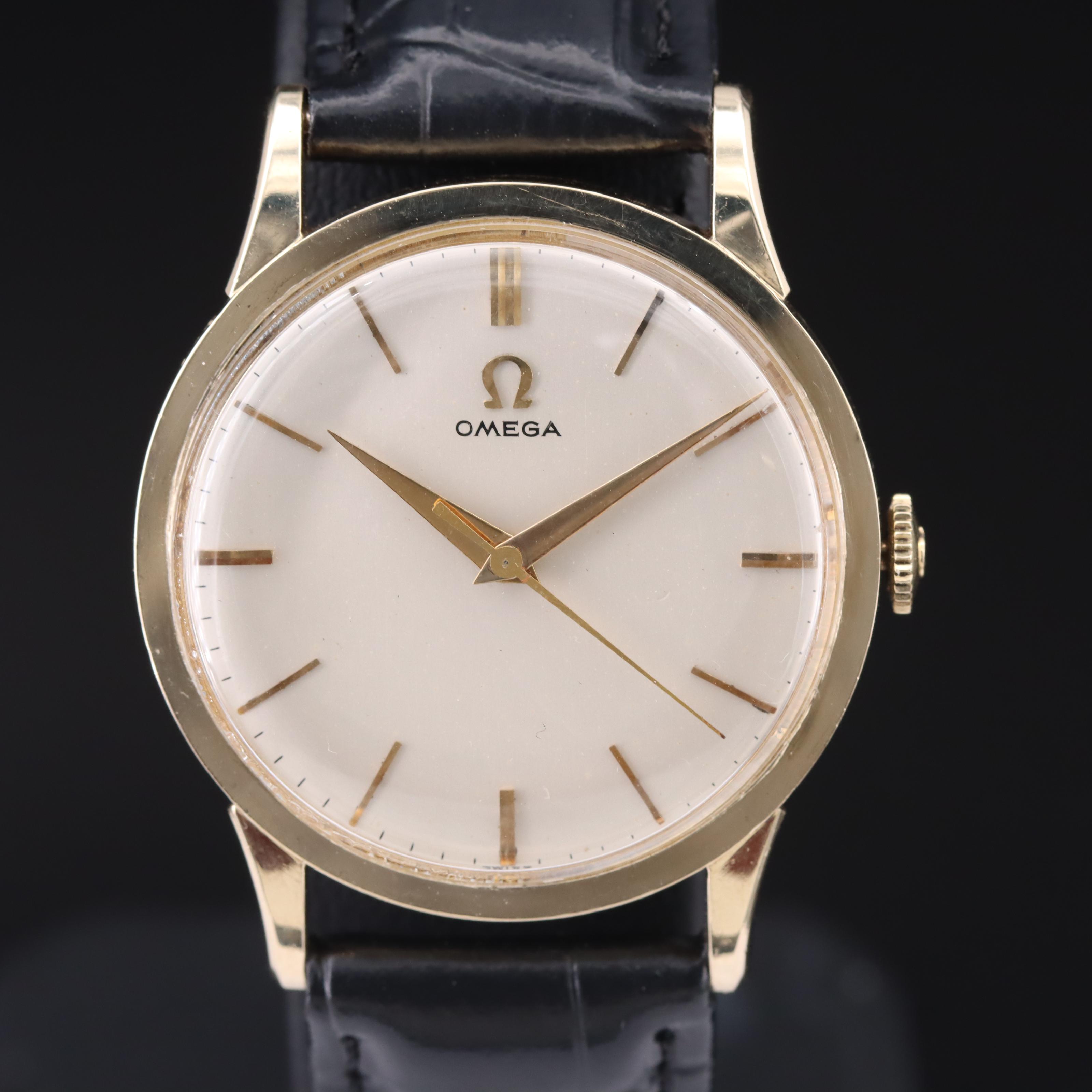 Vintage Omega 14K Stem Wind Watch