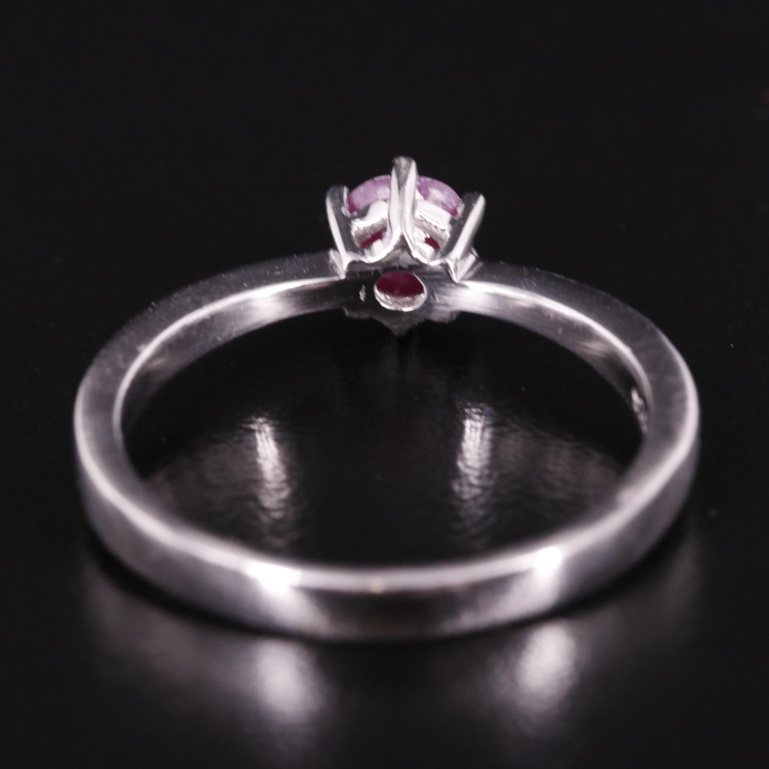 Sterling Filled Corundum Ring