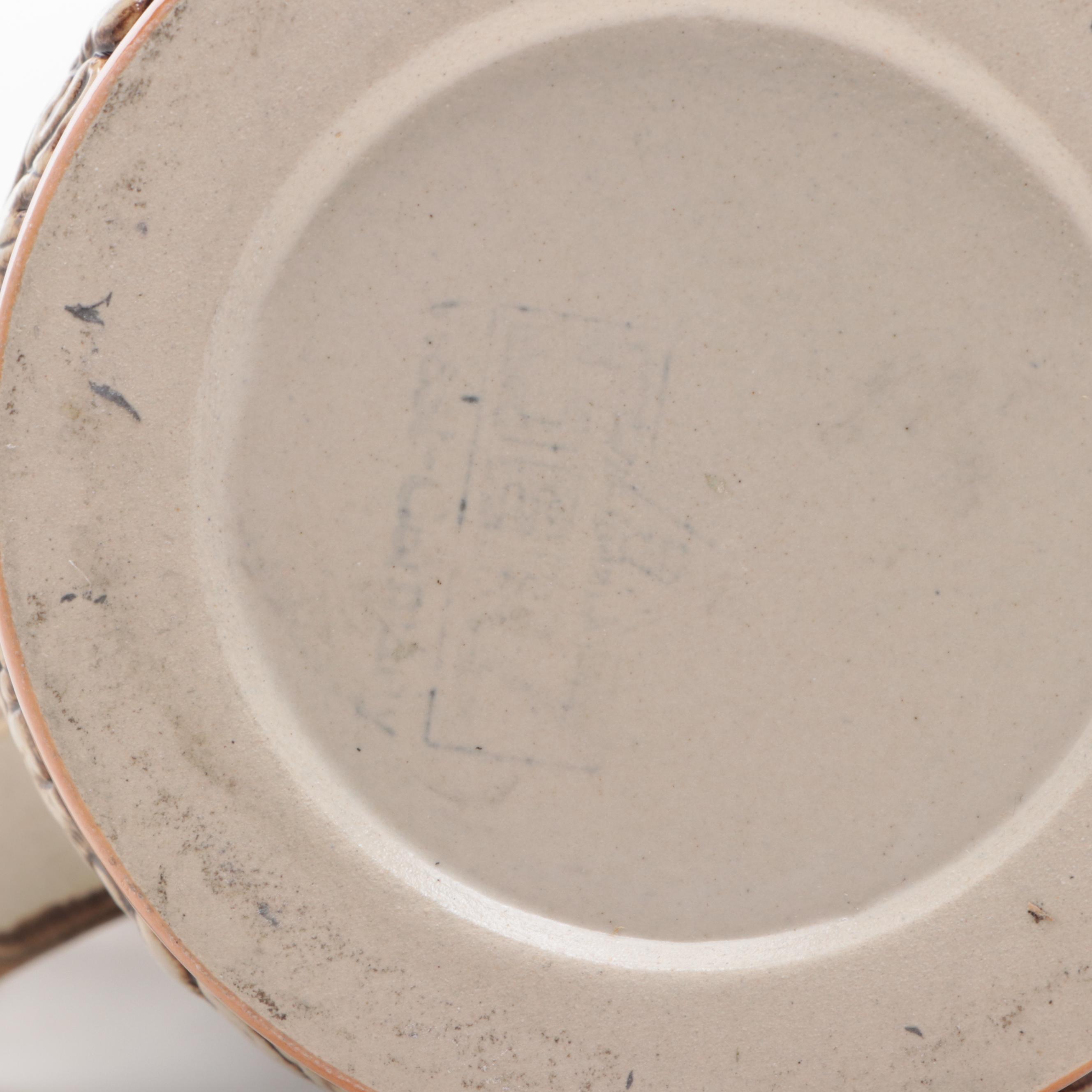 Gerz Duck Themed Ceramic German Beer Stein