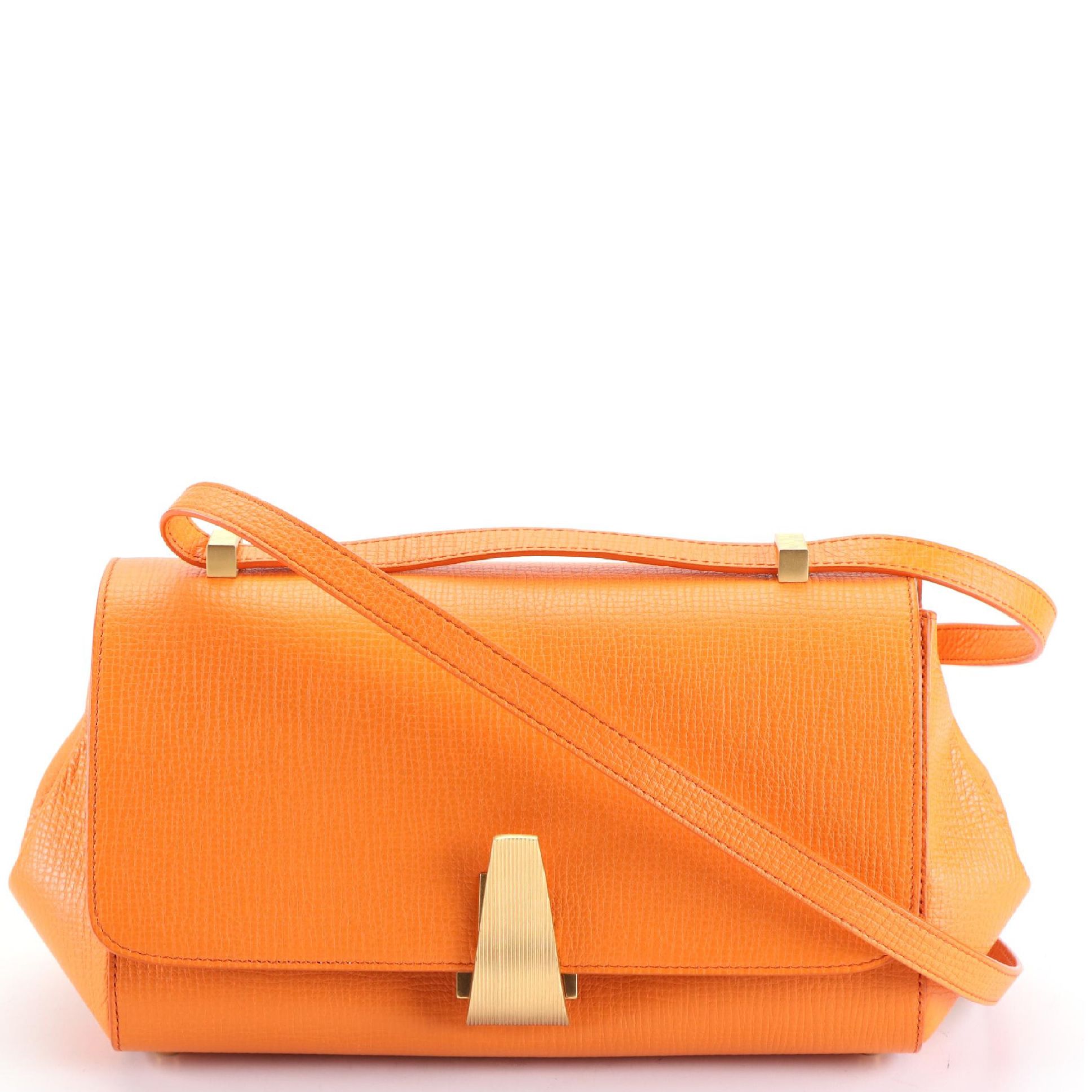 Bottega Veneta BV Angle Medium Bag in Textured Leather