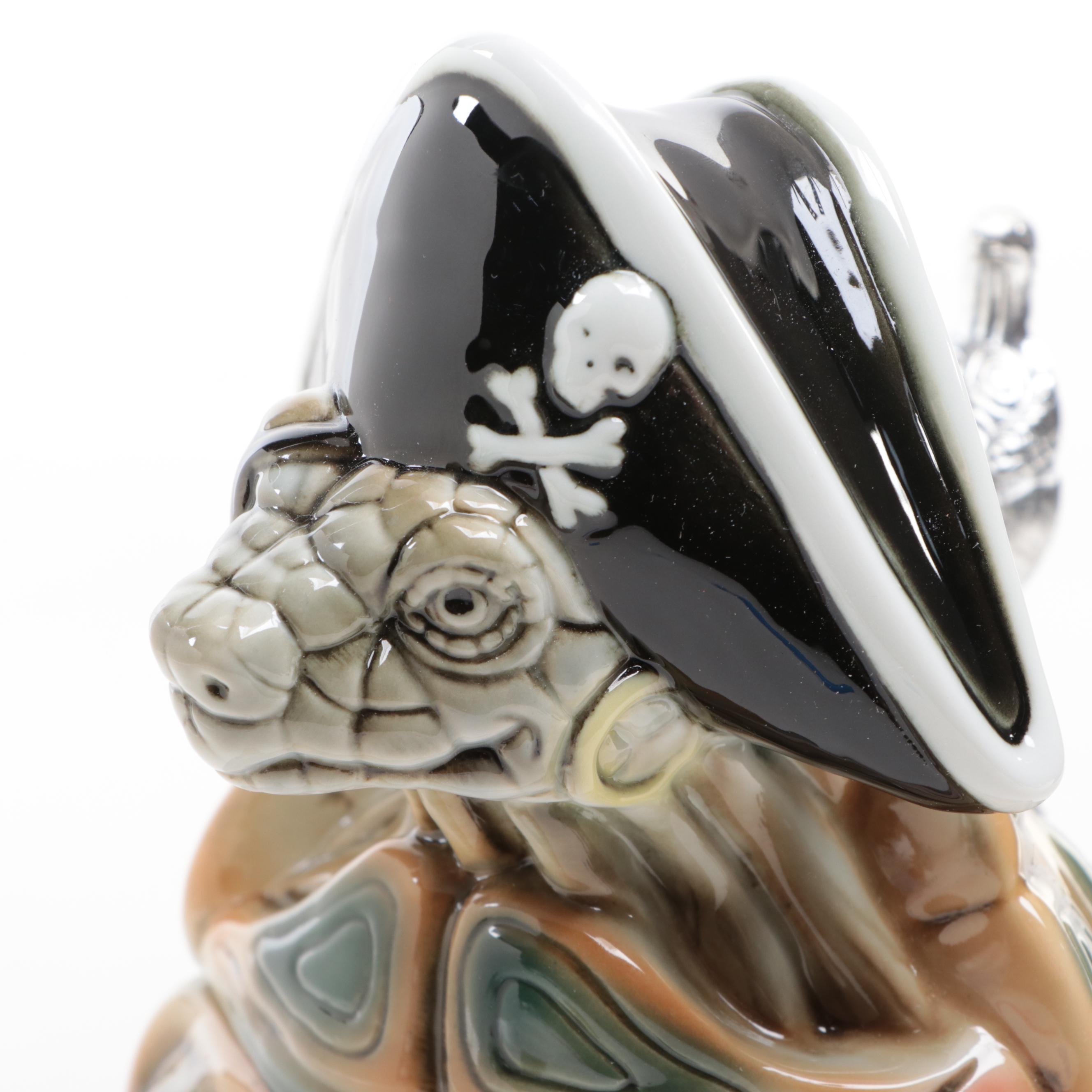 Tradex Corona "Turtle" Ceramic Beer Stein, 1998