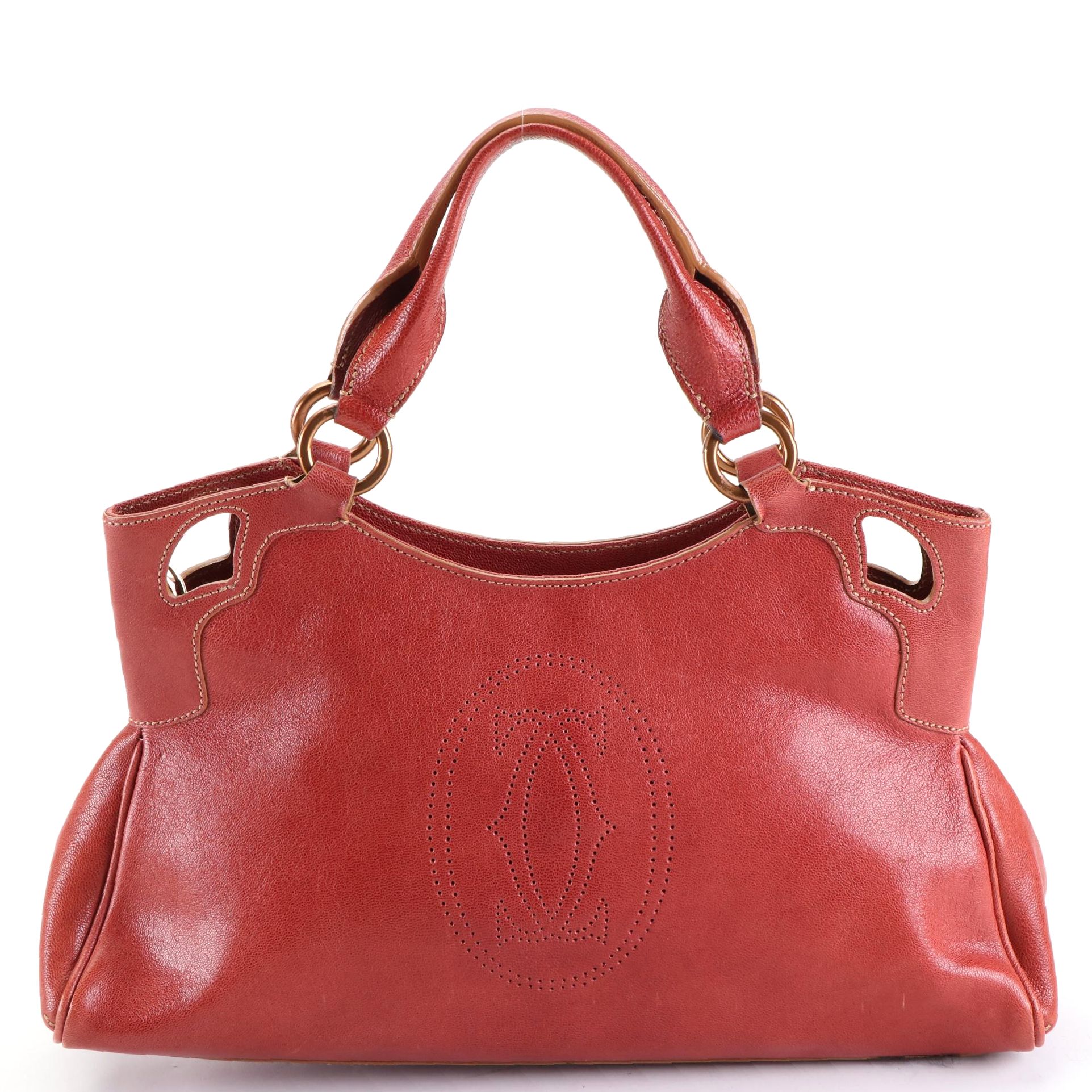 Cartier Marcello Leather Handbag