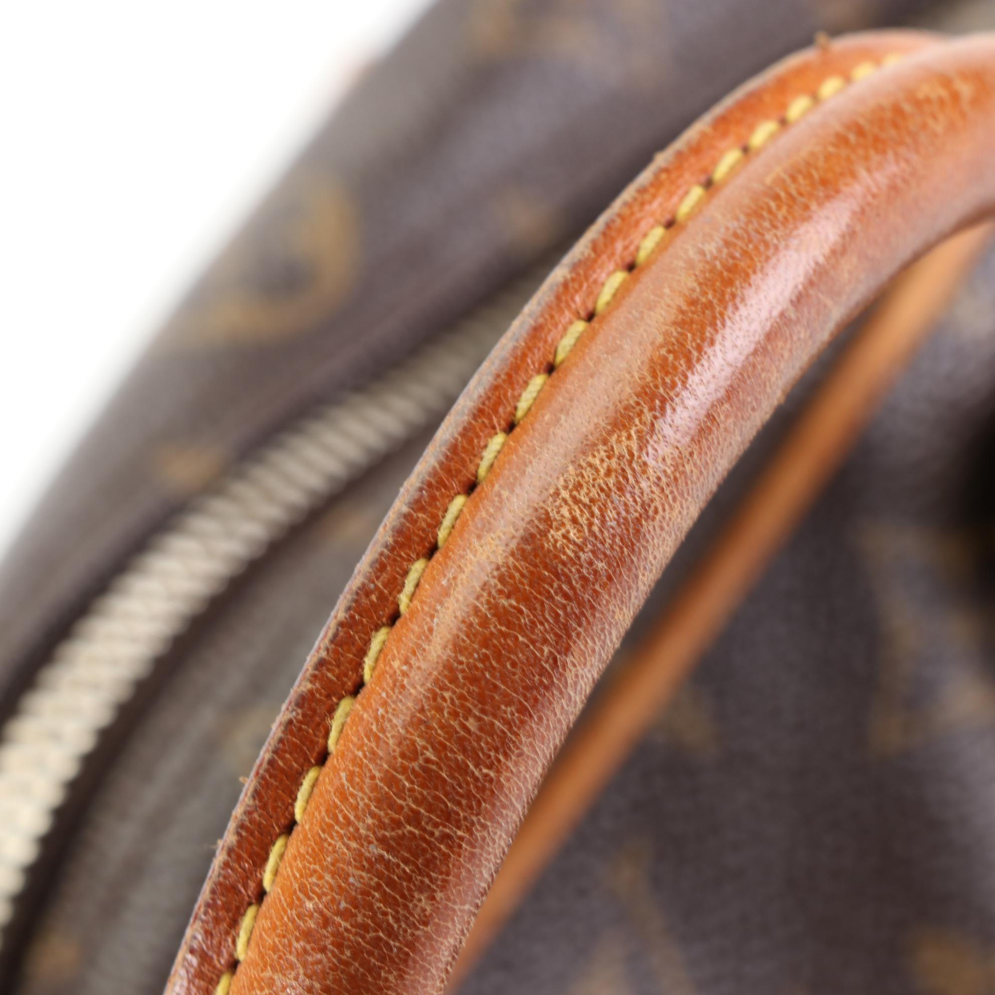 Louis Vuitton Manhattan PM Handbag in Monogram Canvas and Vachetta Leather