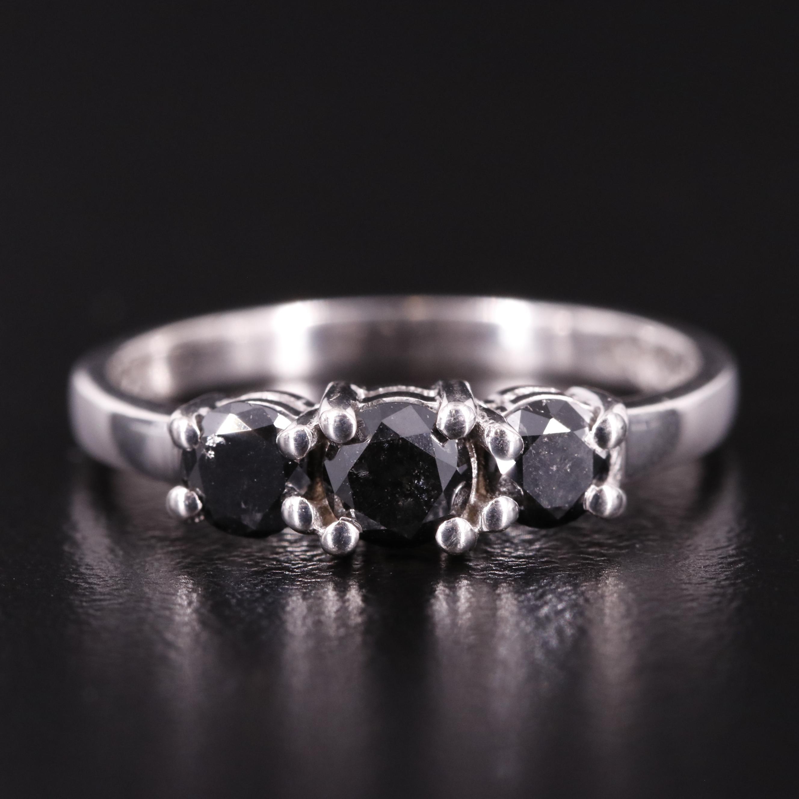 Sterling Diamond Band
