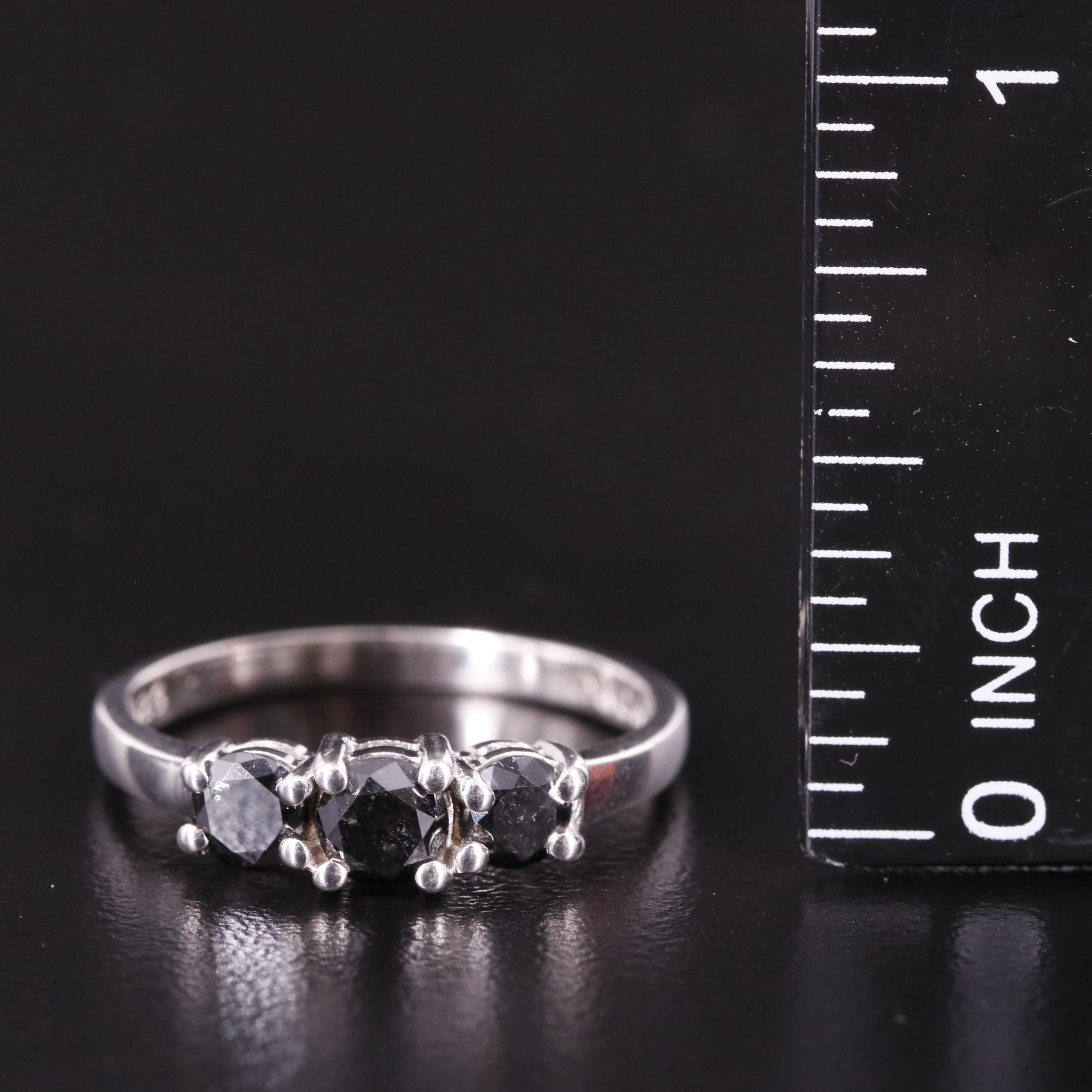 Sterling Diamond Band