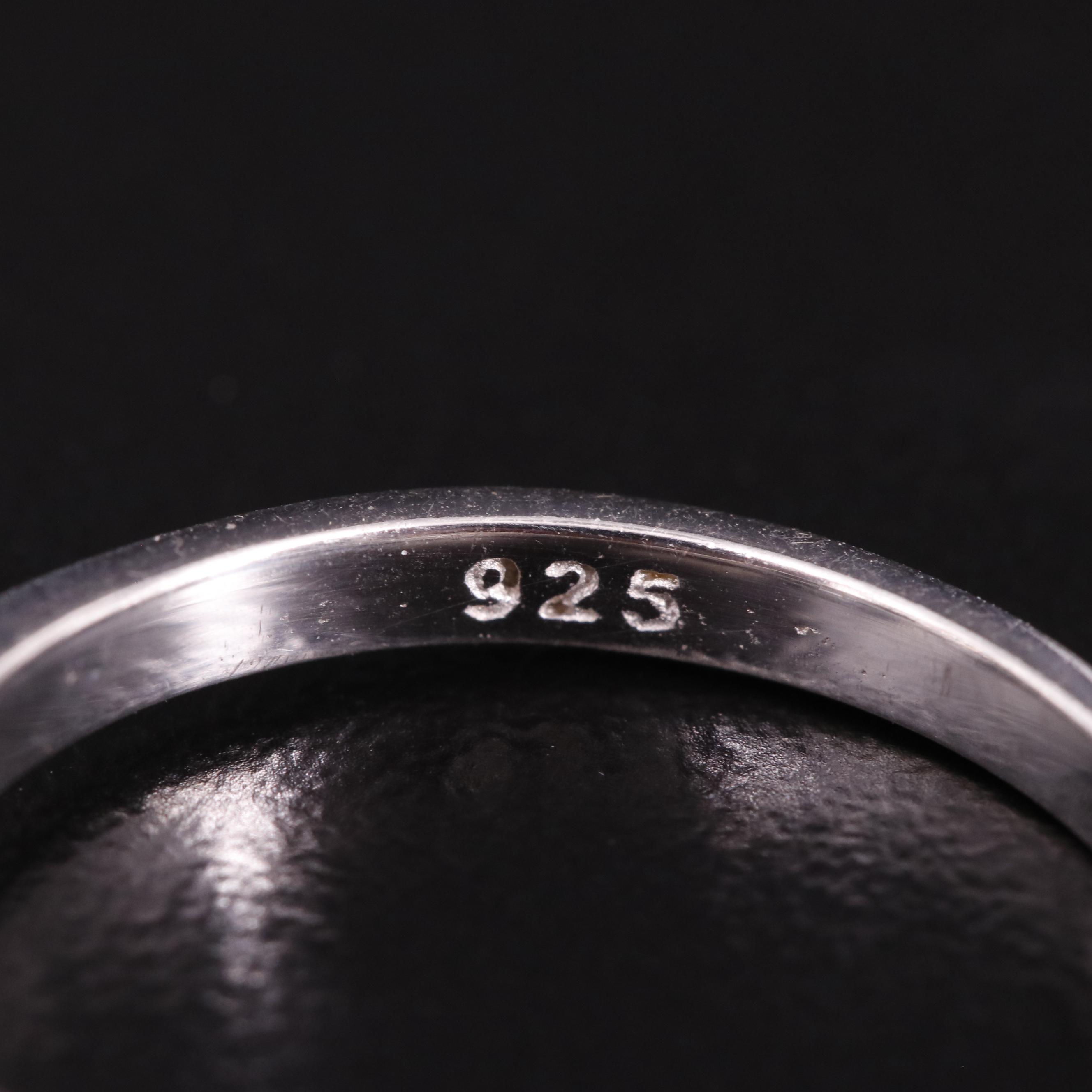 Sterling Diamond Band