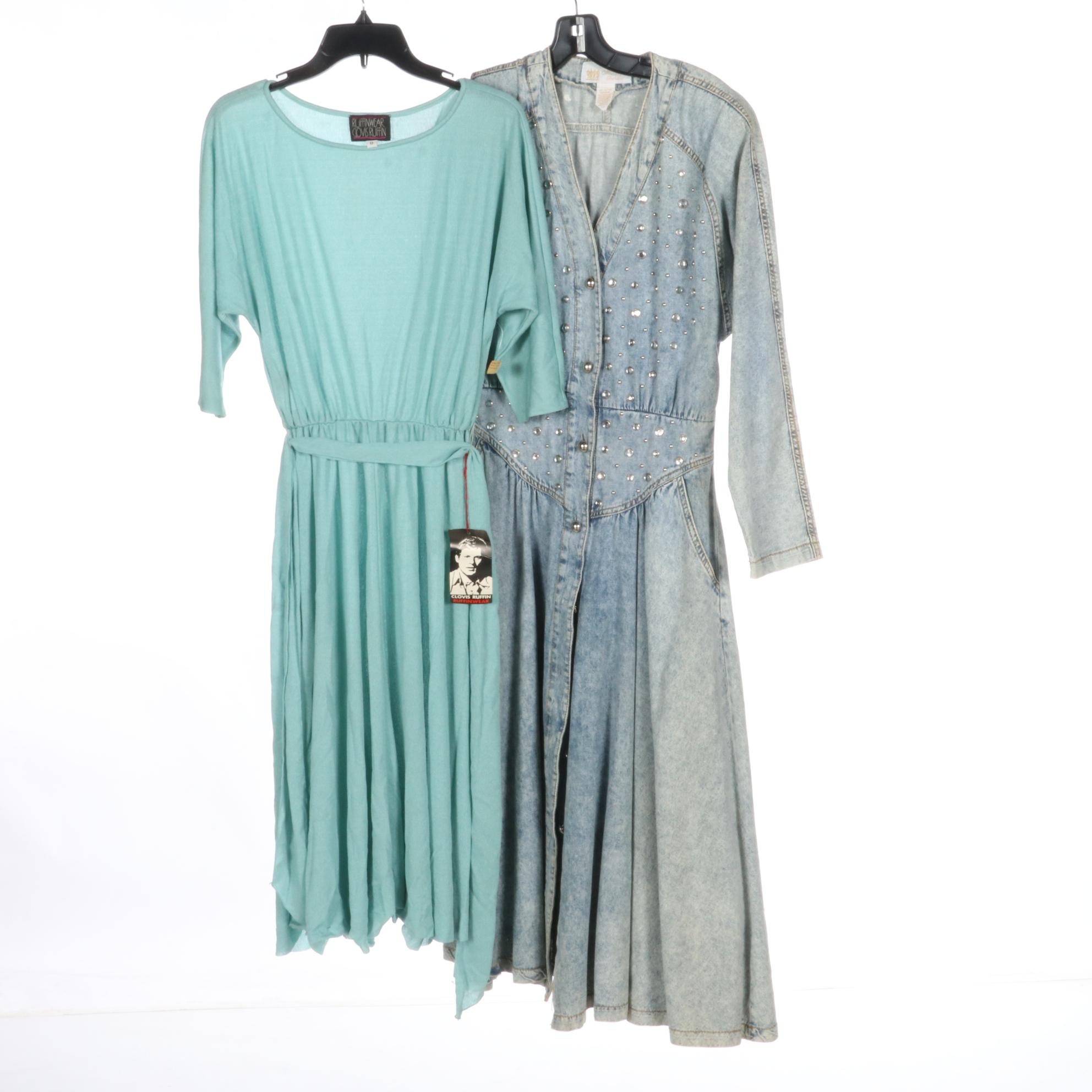 Monique Fashions Embellished Denim Dress with Rona, Parade, and Other Dresses