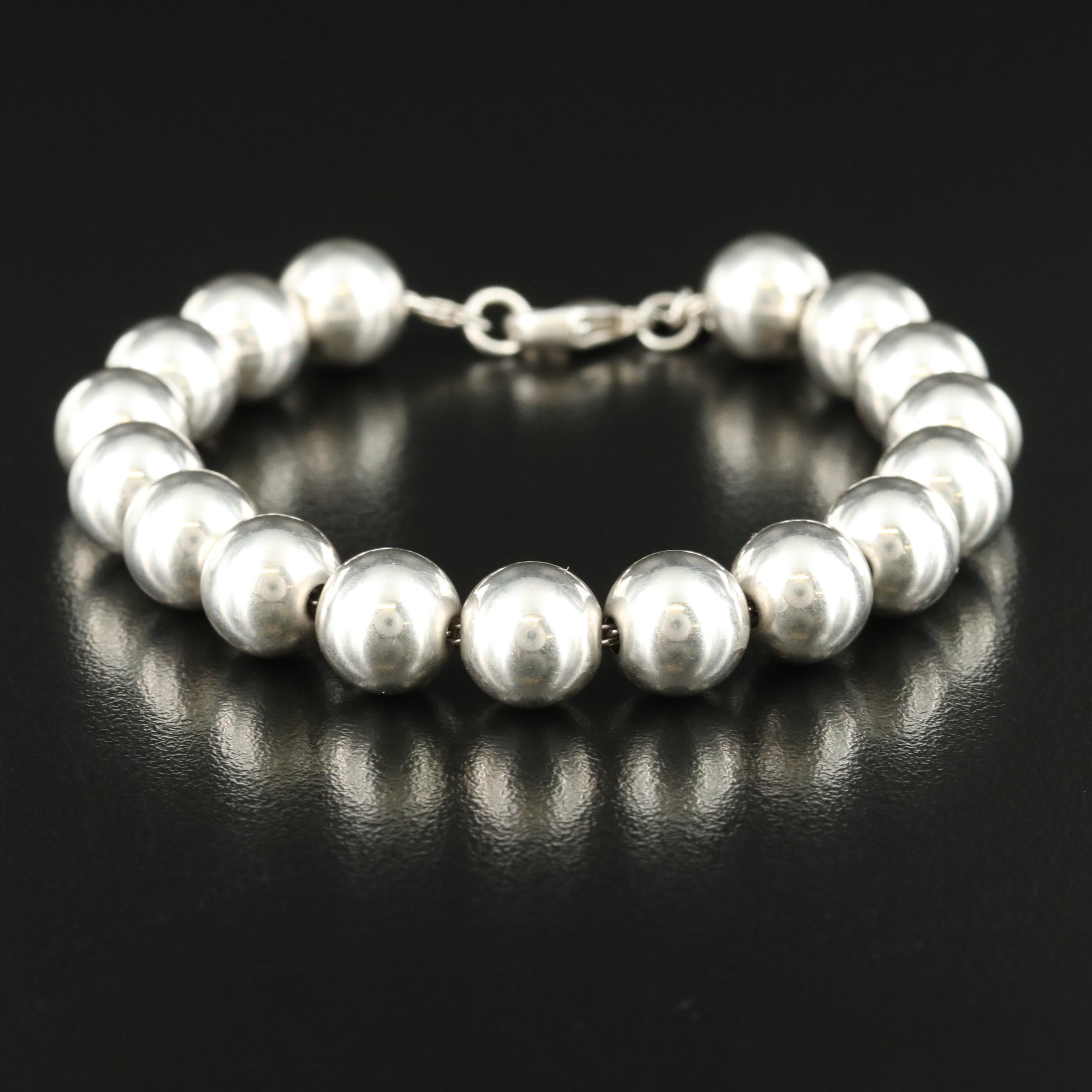 Tiffany & Co. "HardWear" Sterling Bead Bracelet