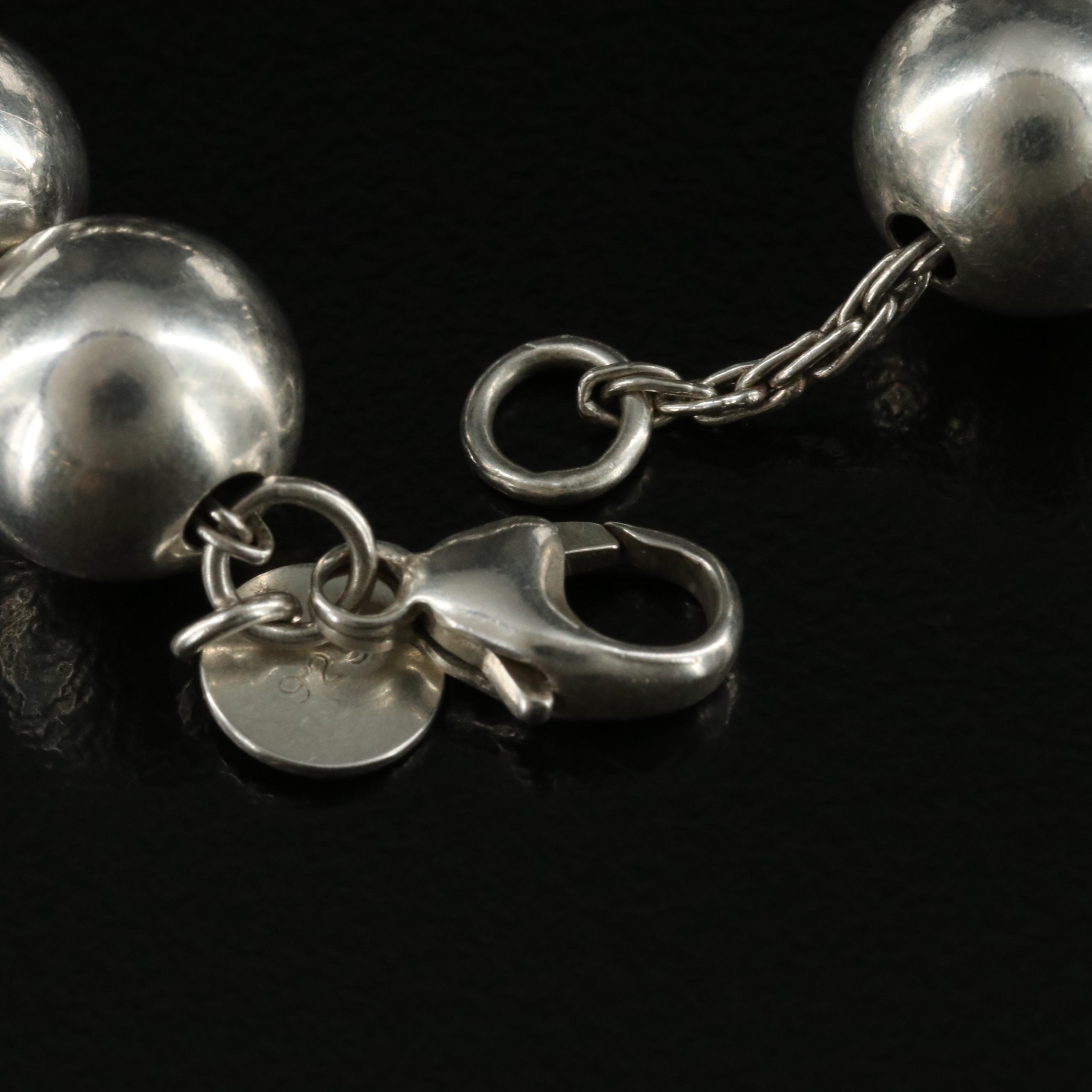 Tiffany & Co. "HardWear" Sterling Bead Bracelet