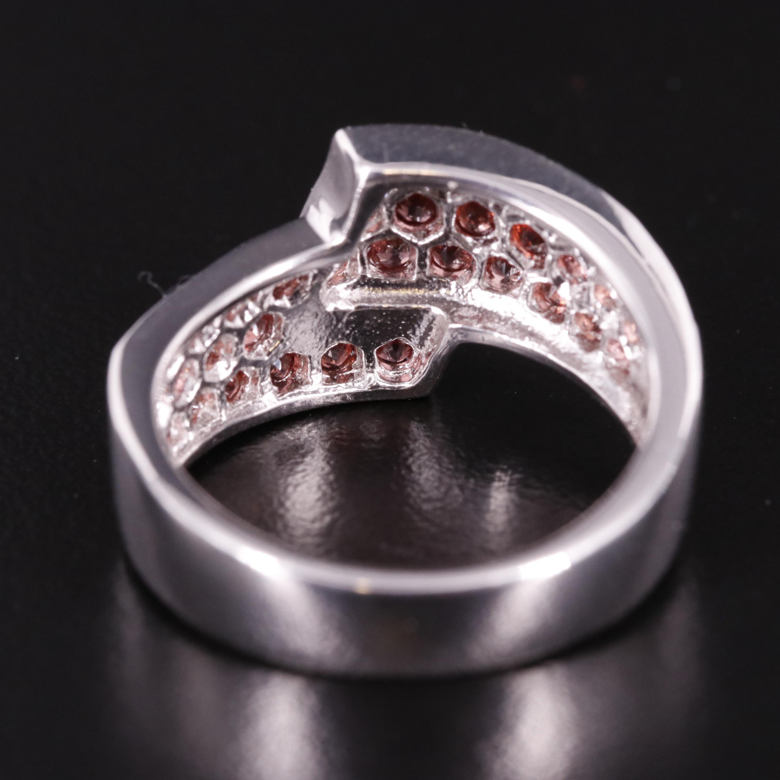 Sterling Garnet Ring