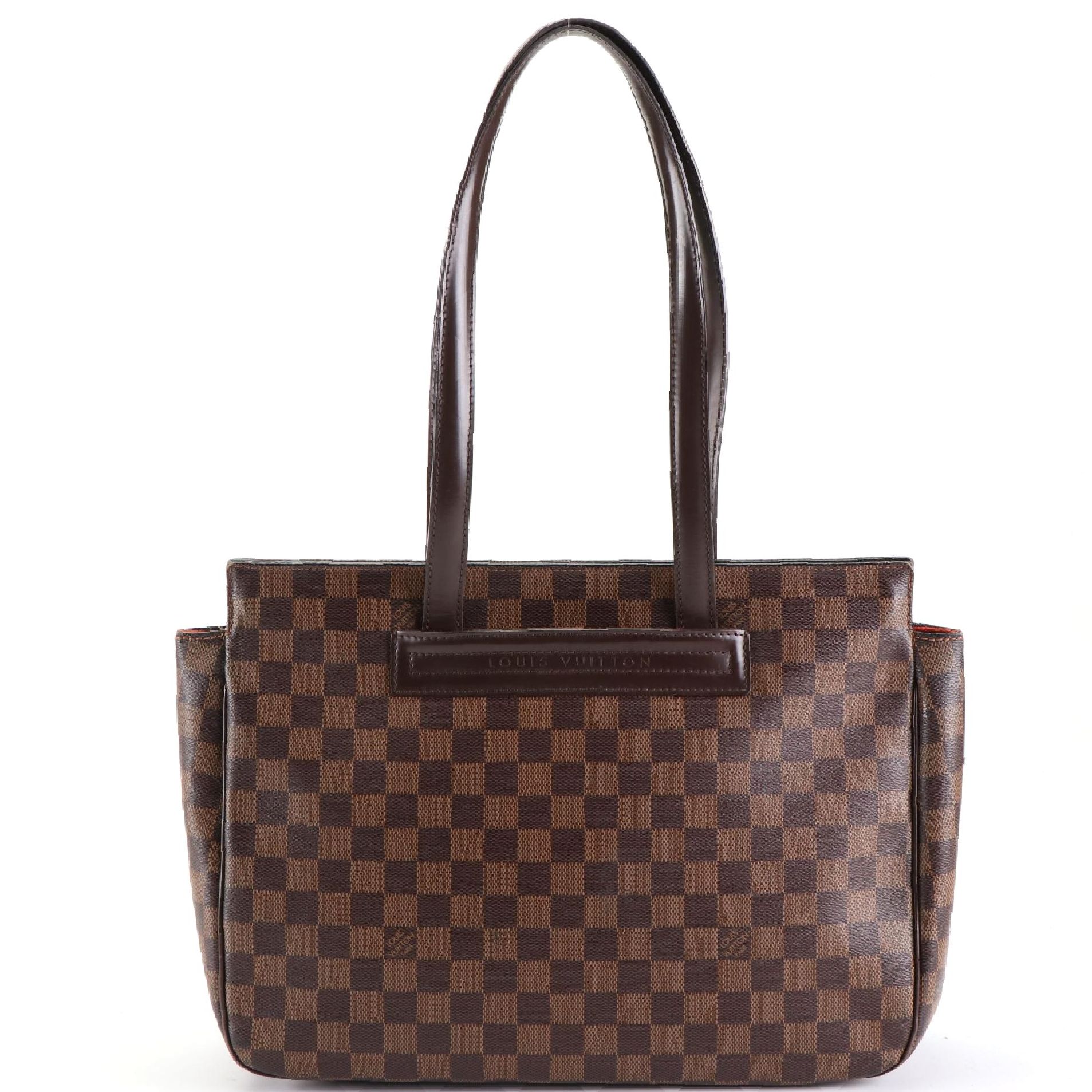 Louis Vuitton Parioli PM Bag in Damier Ebene Canvas
