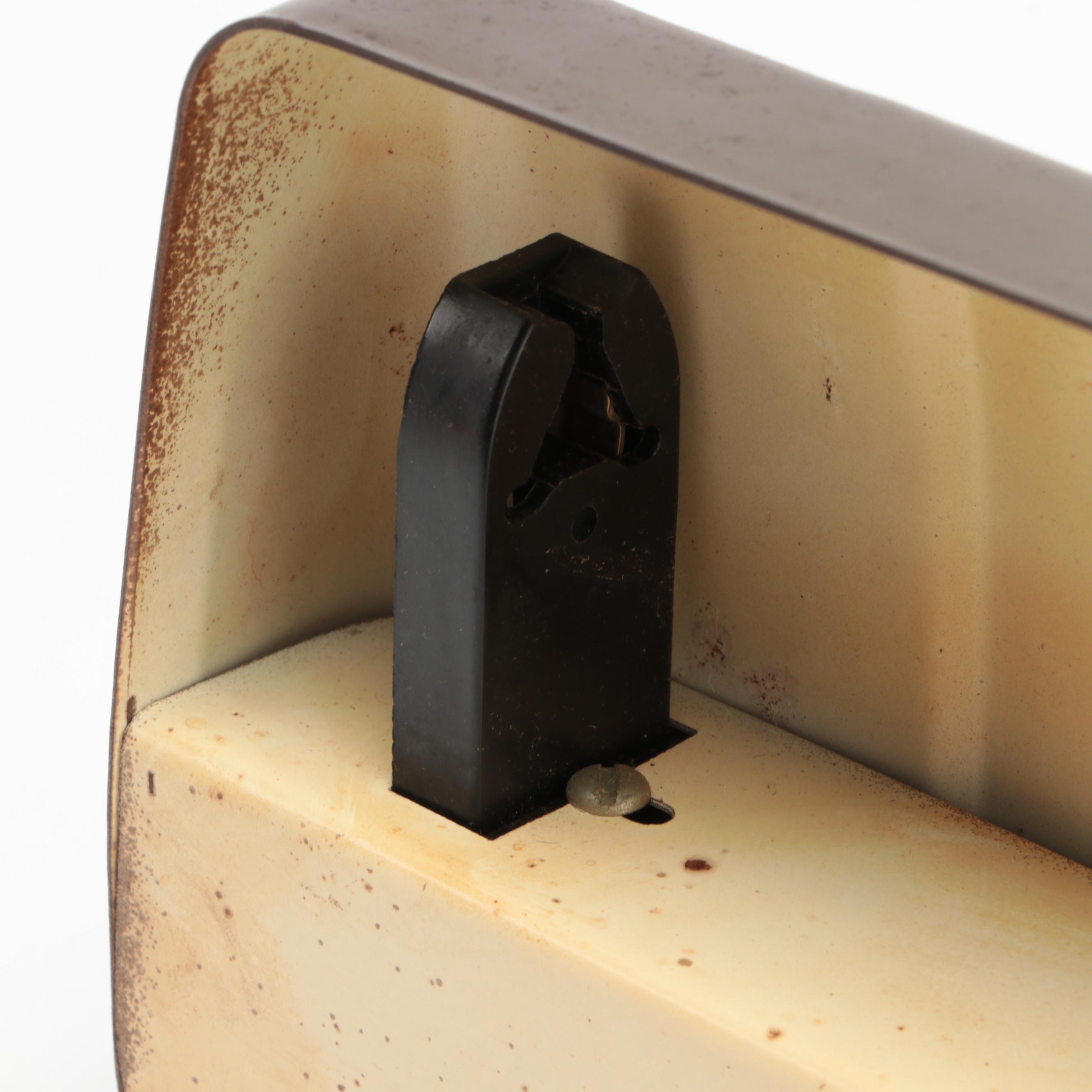 Industrial Metal Desk Lamp, Mid-20th Century