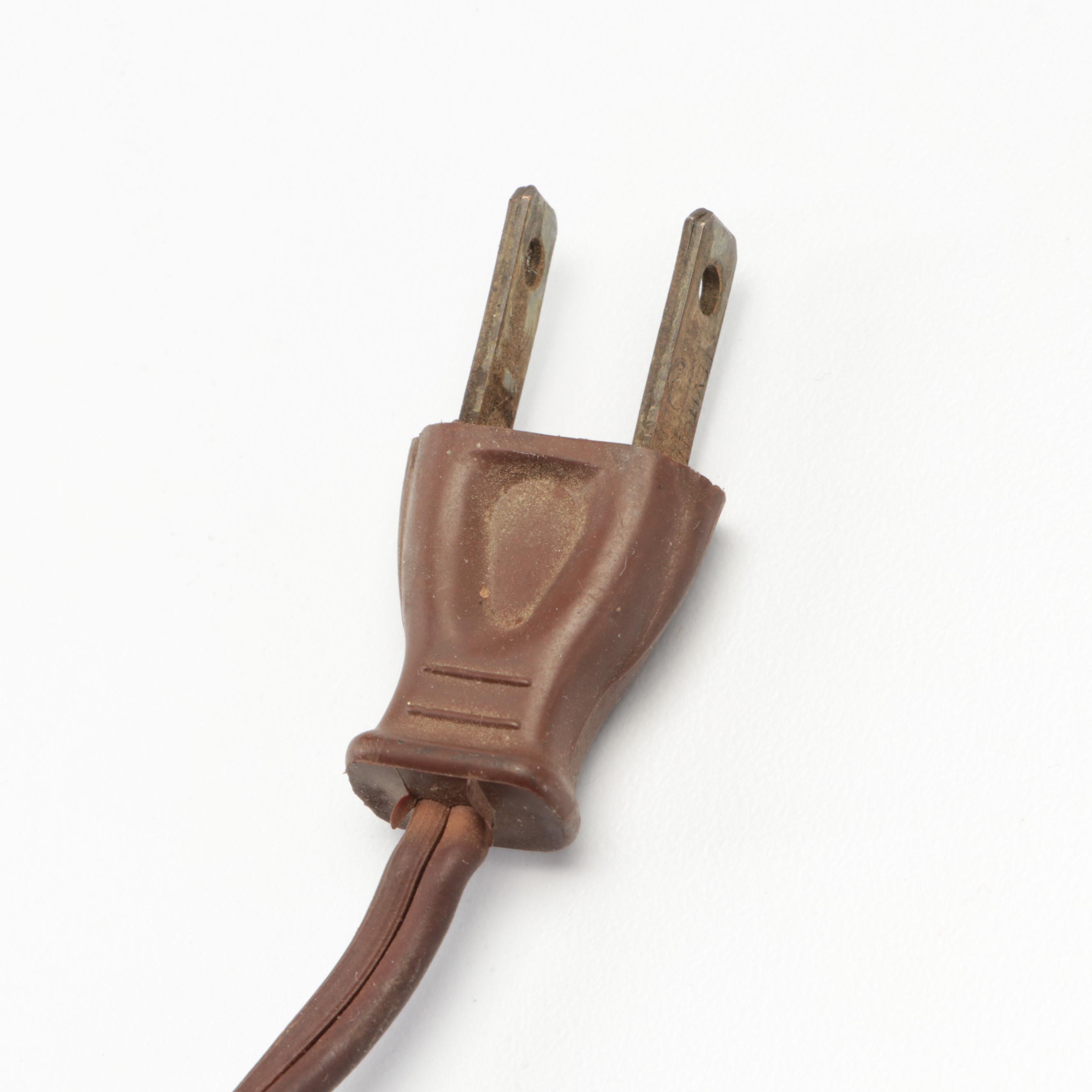 Industrial Metal Desk Lamp, Mid-20th Century