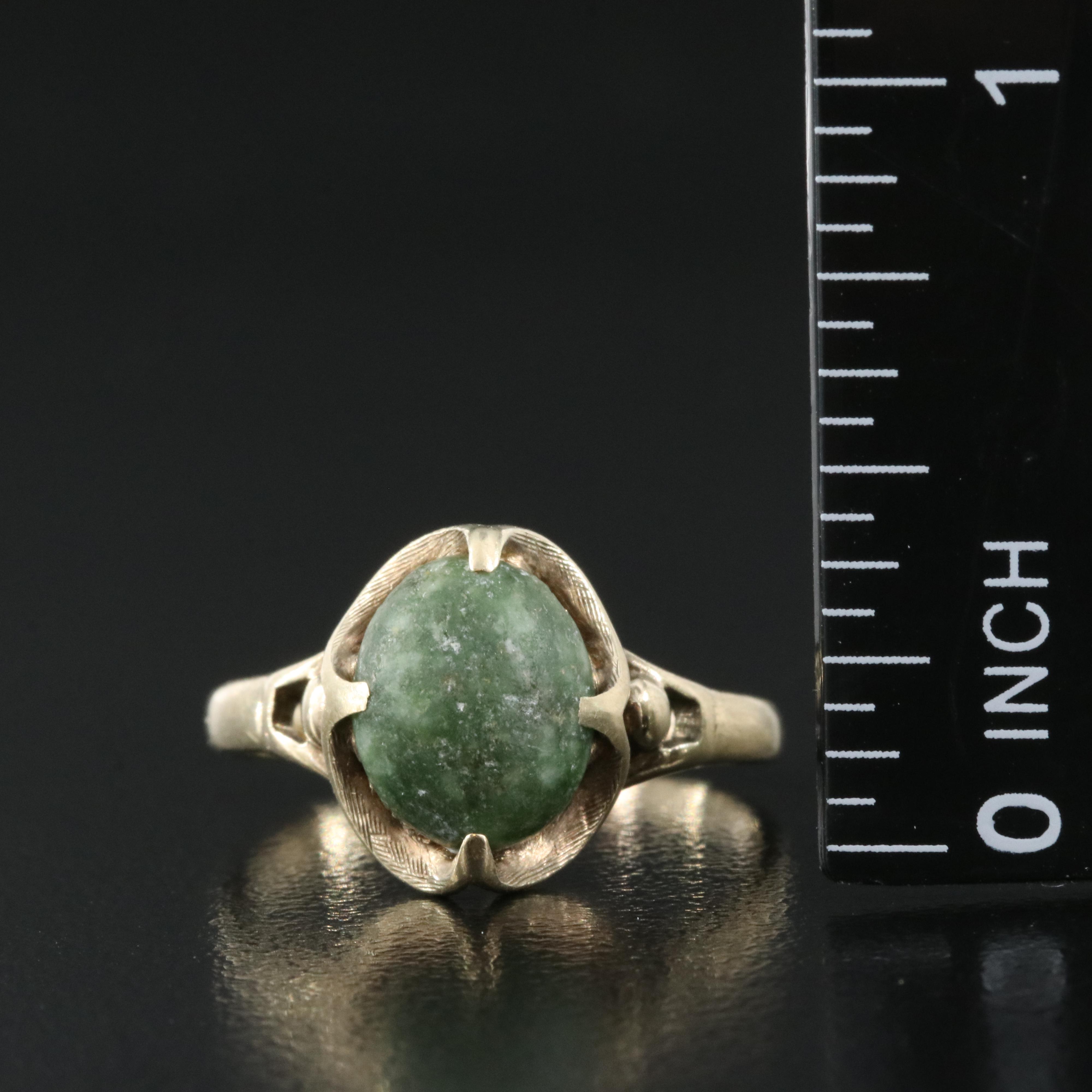 Vintage 10K Serpentine Ring