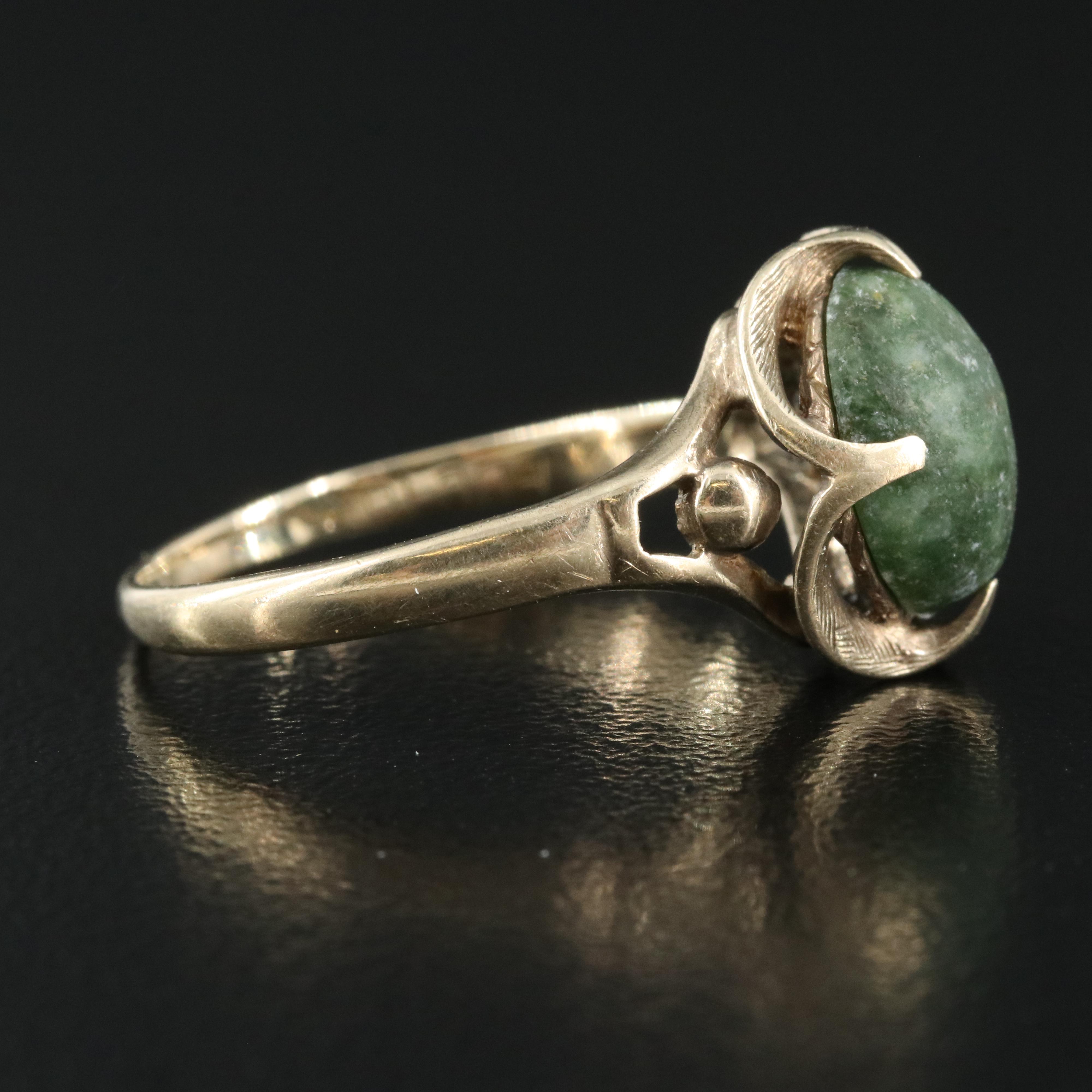 Vintage 10K Serpentine Ring