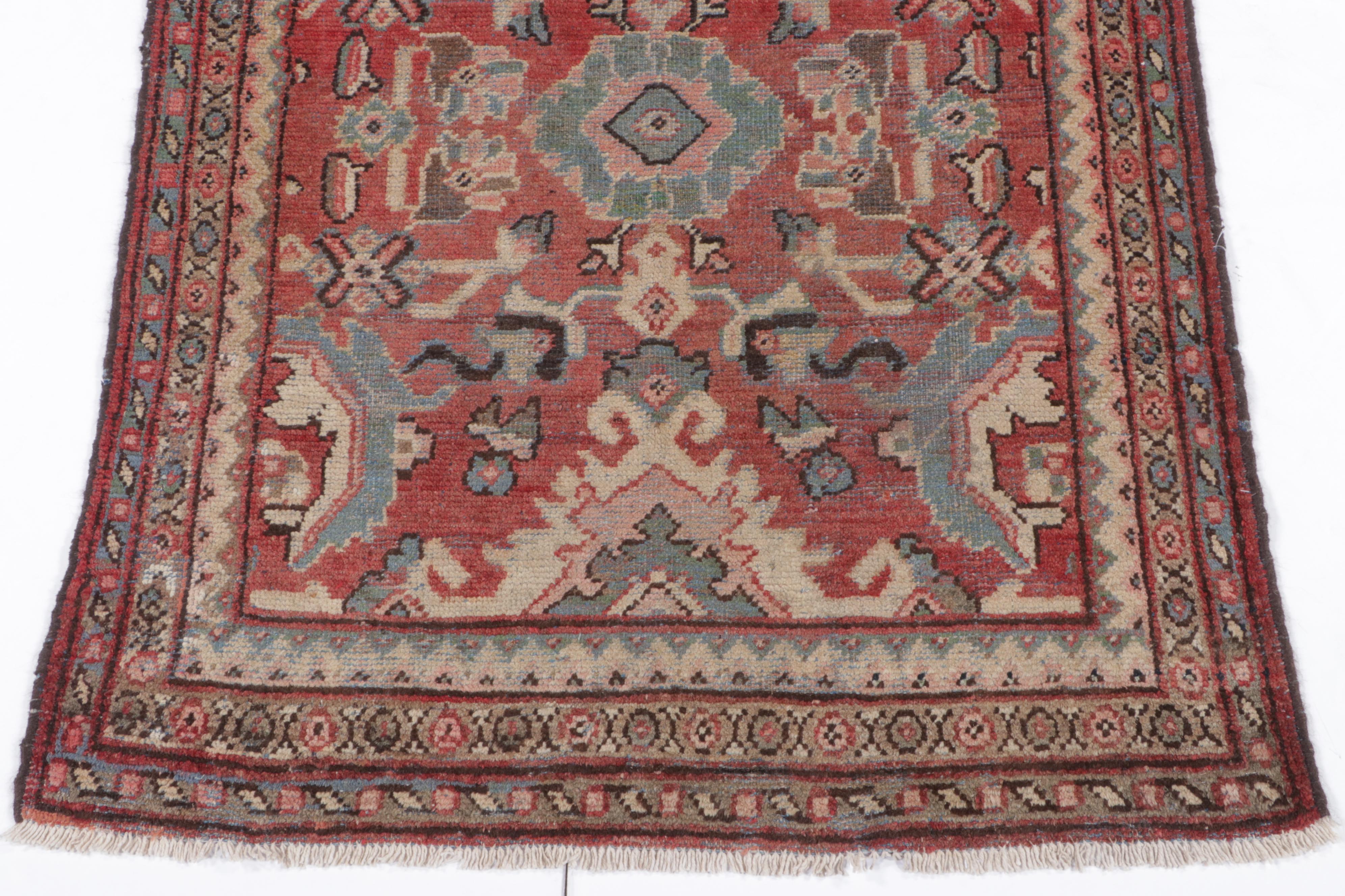 4' x 6'11 Hand-Knotted Persian Mahal Area Rug