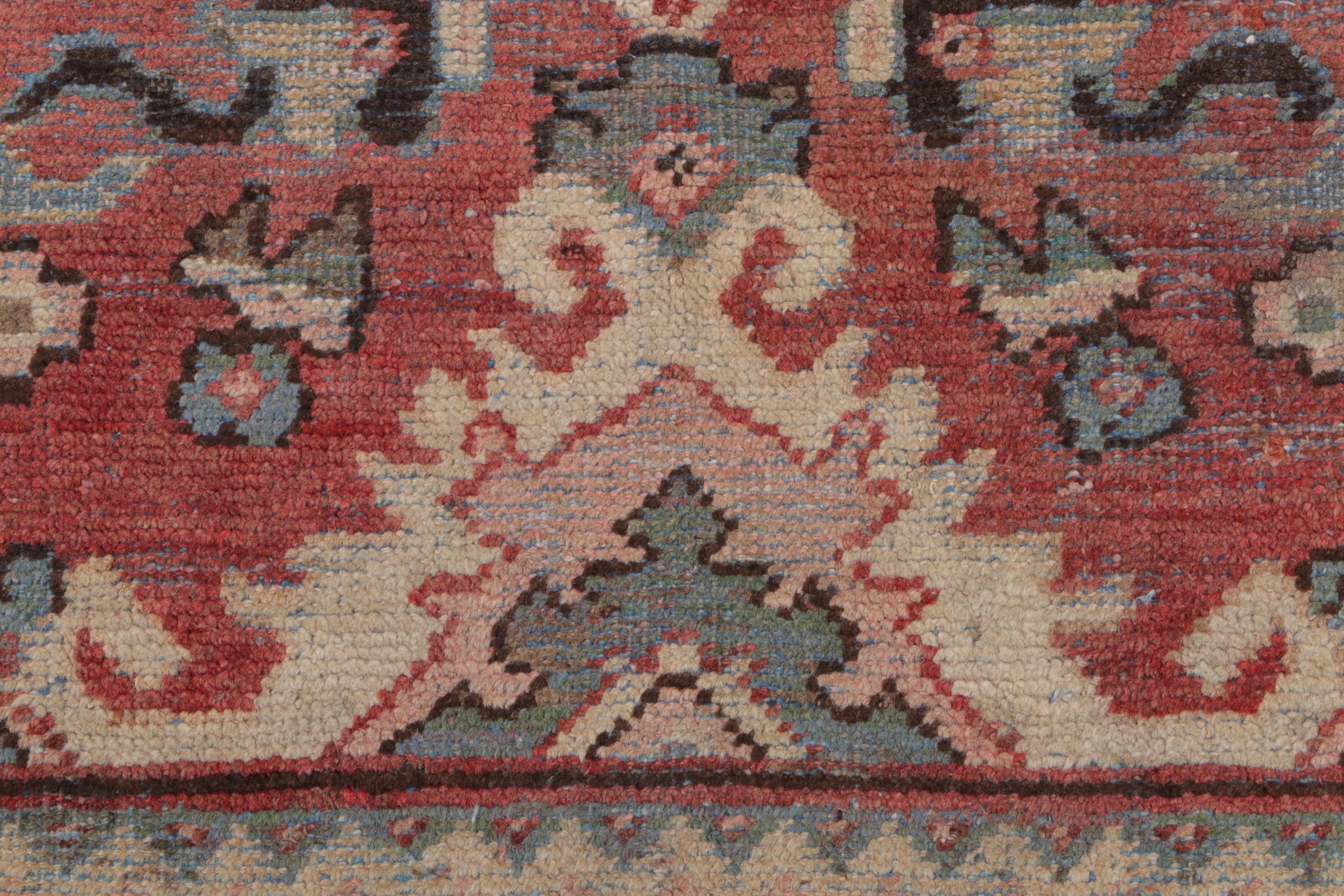 4' x 6'11 Hand-Knotted Persian Mahal Area Rug