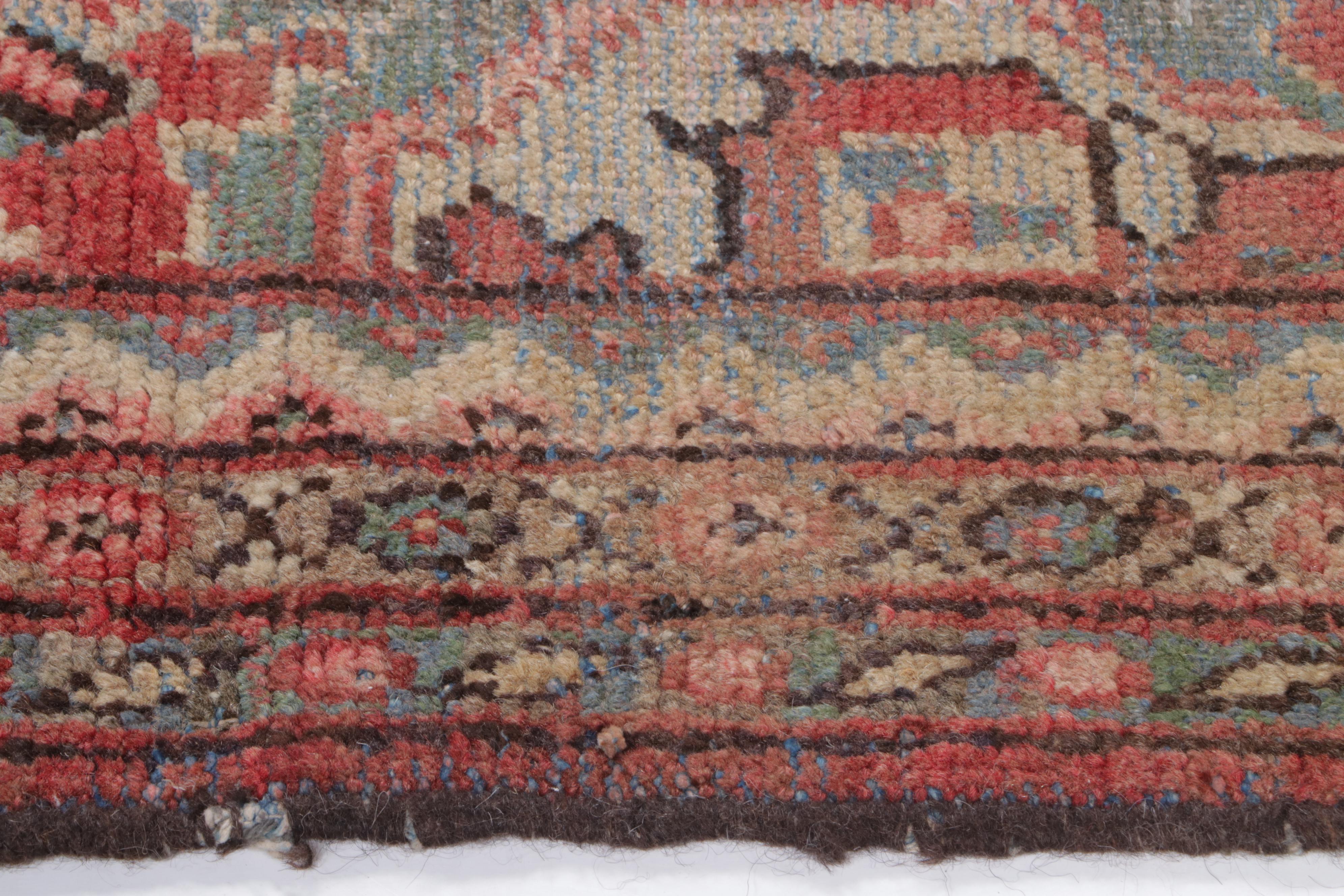 4' x 6'11 Hand-Knotted Persian Mahal Area Rug