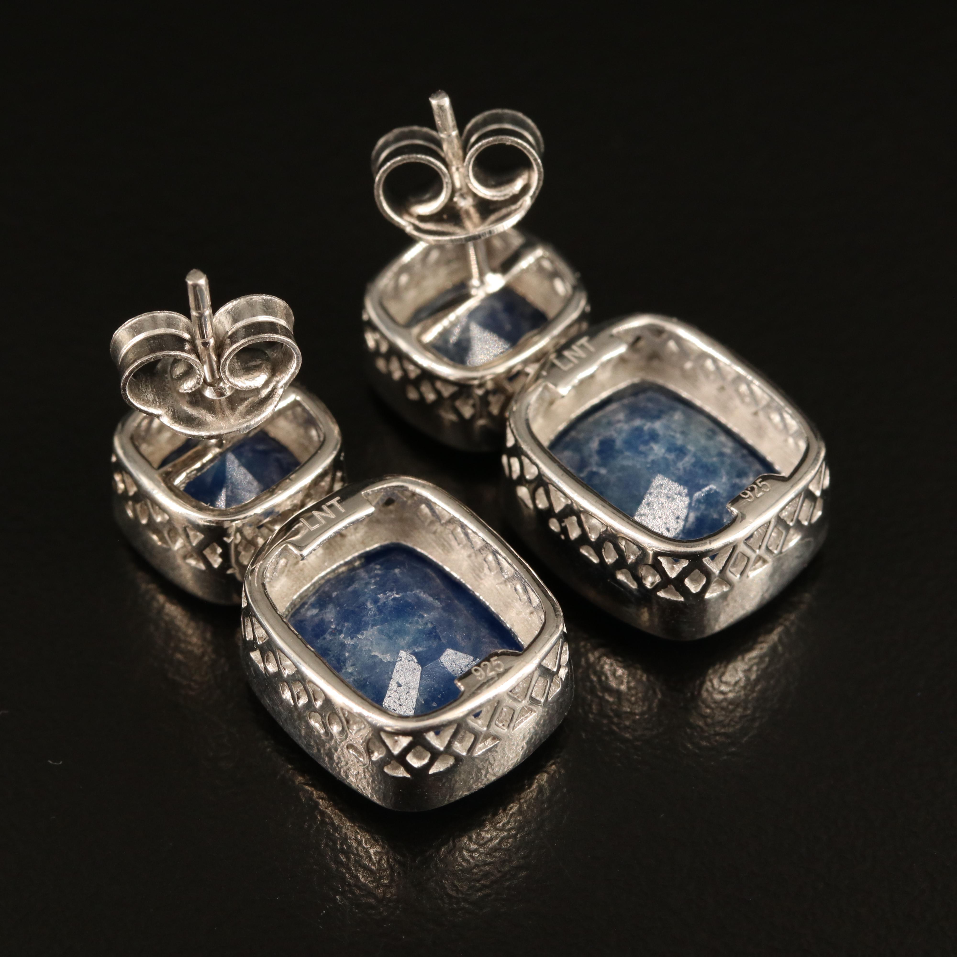 Sterling Quartzite Earrings