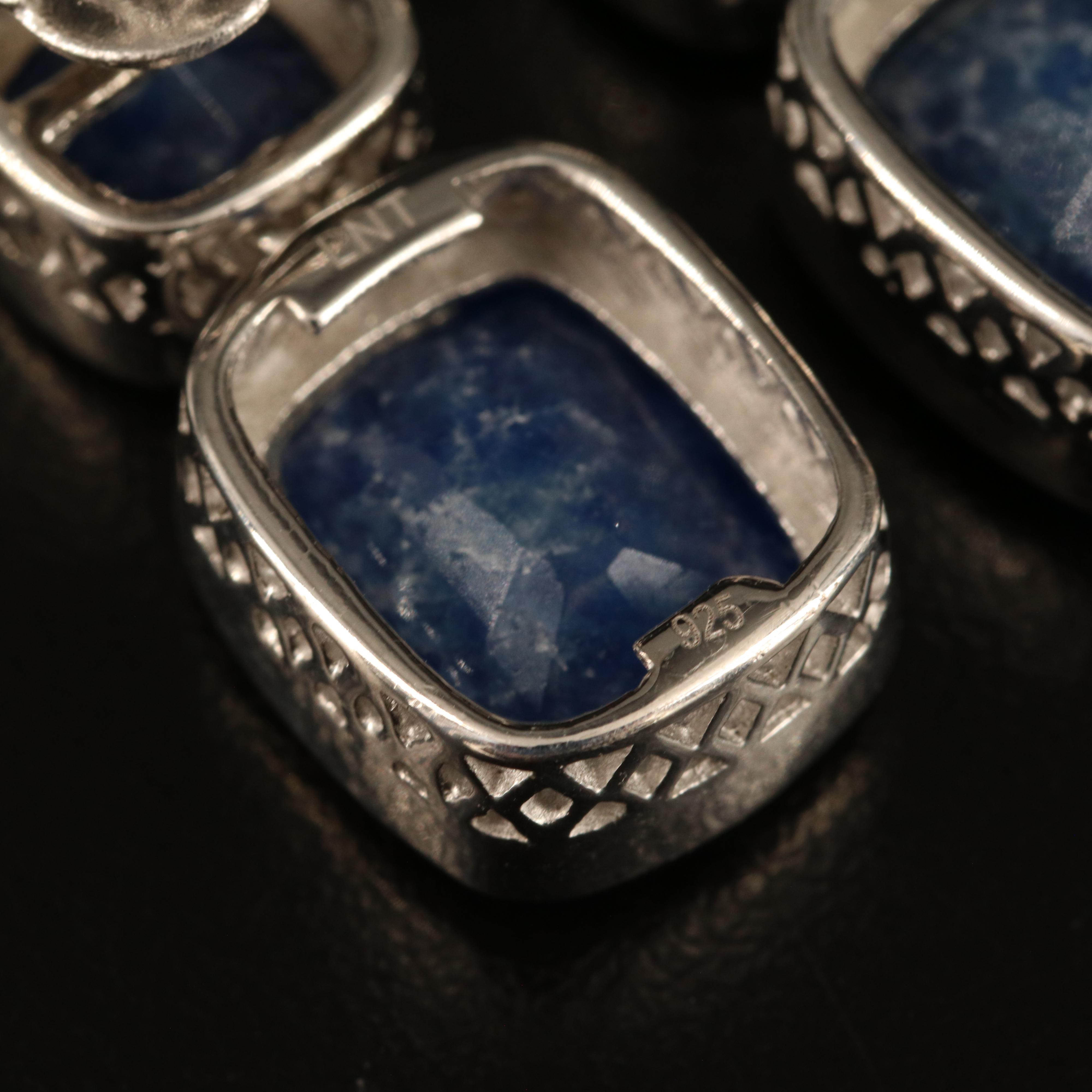 Sterling Quartzite Earrings