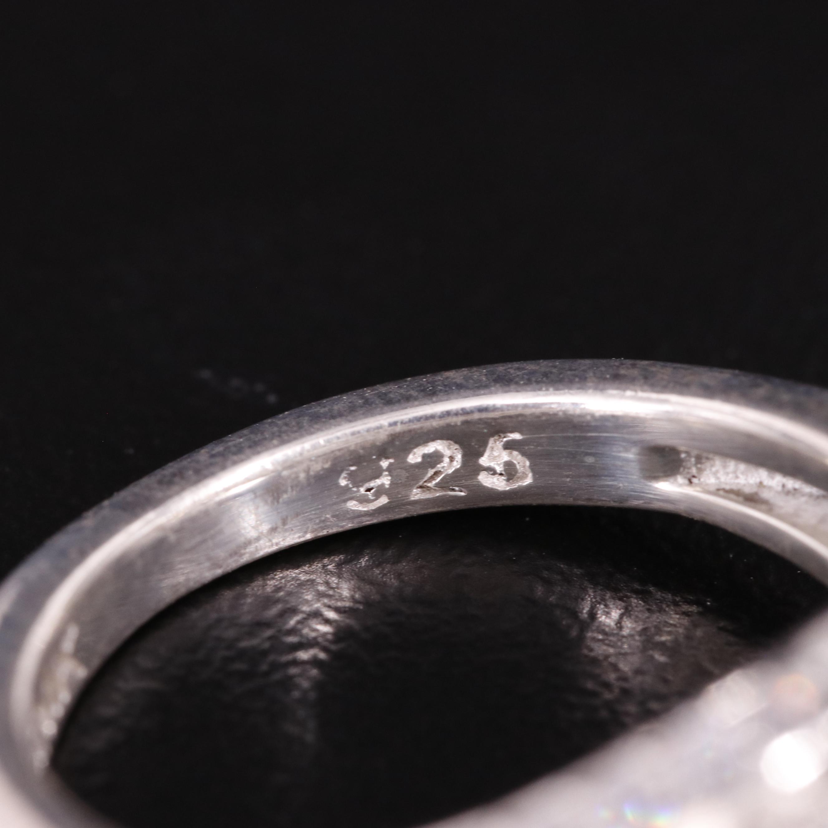 Sterling Cubic Zirconia Ring